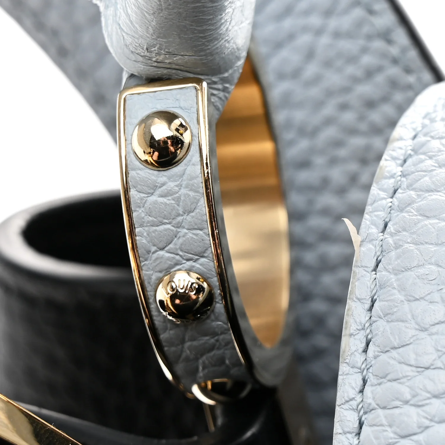 Taurillon Capucines MM Black Blue White - Image 11