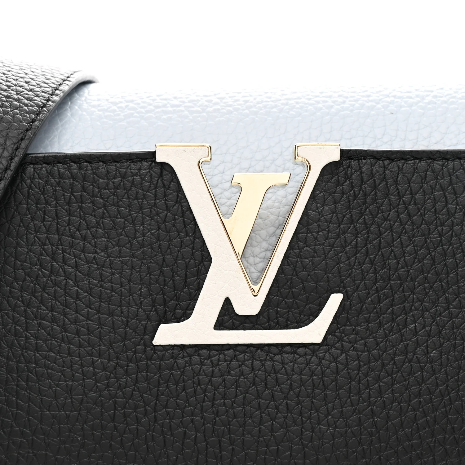 Taurillon Capucines MM Black Blue White - Image 8
