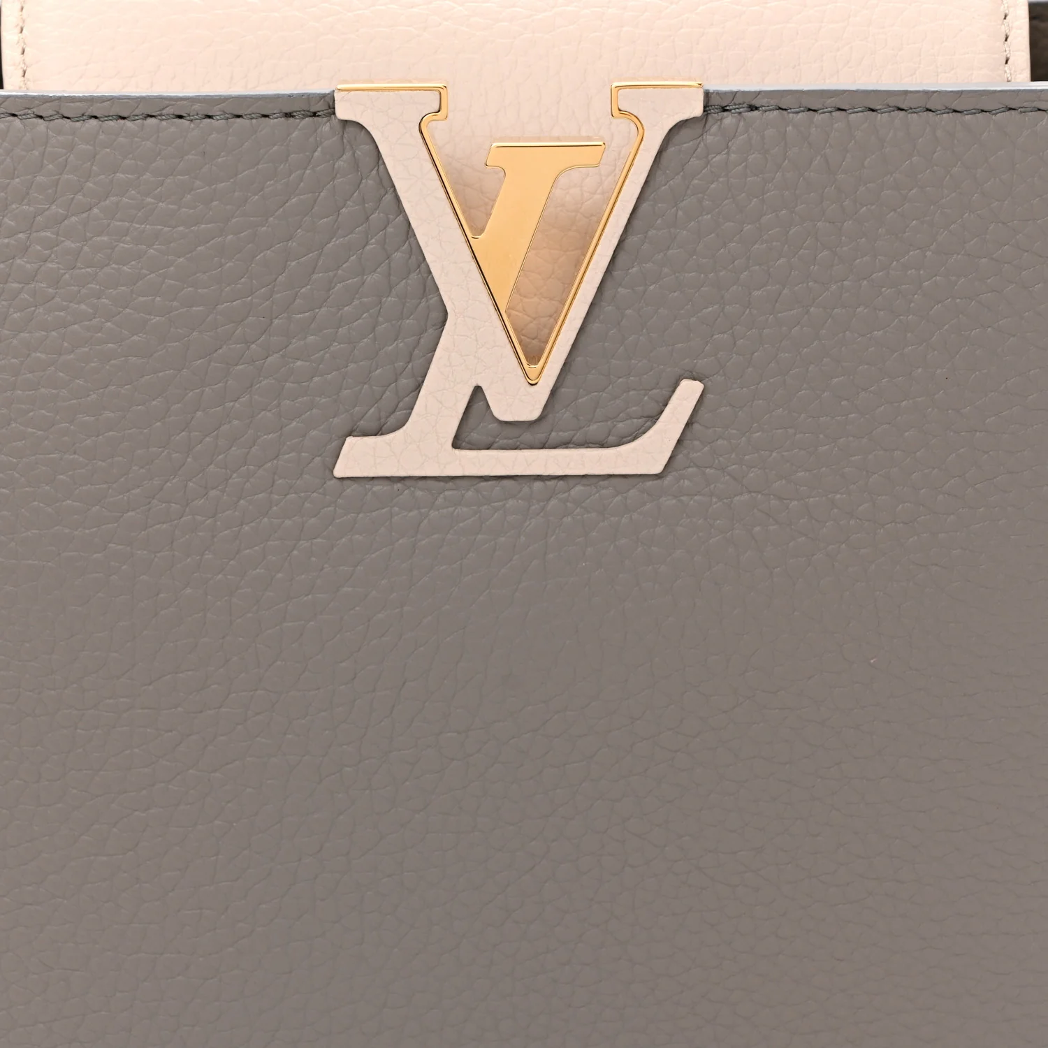 Taurillon Capucines MM Steeple Gray - Image 7
