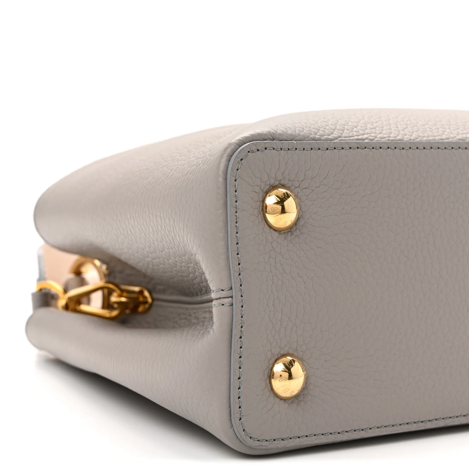 Taurillon Capucines MM Steeple Gray - Image 8