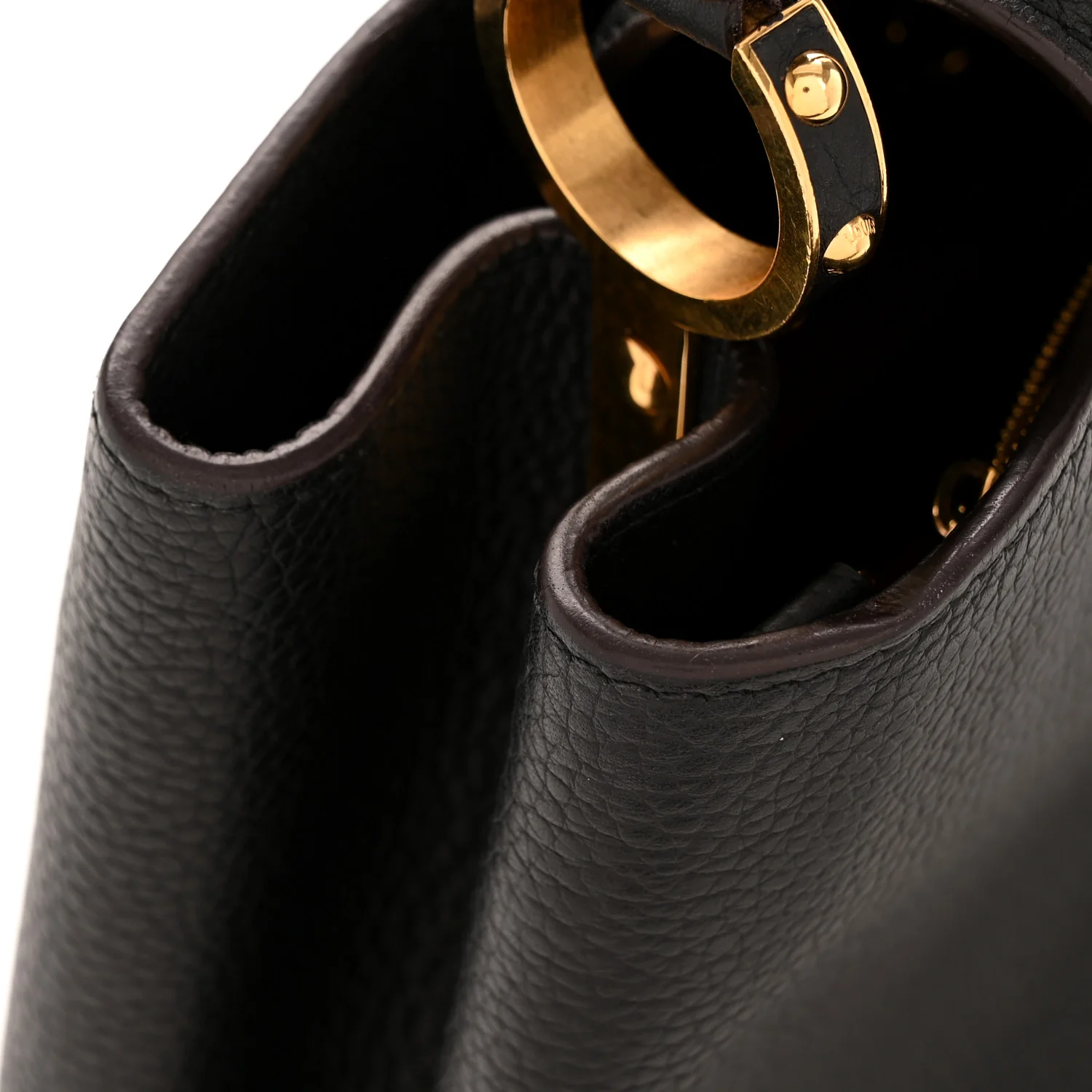 Taurillon Capucines PM Black - Image 13