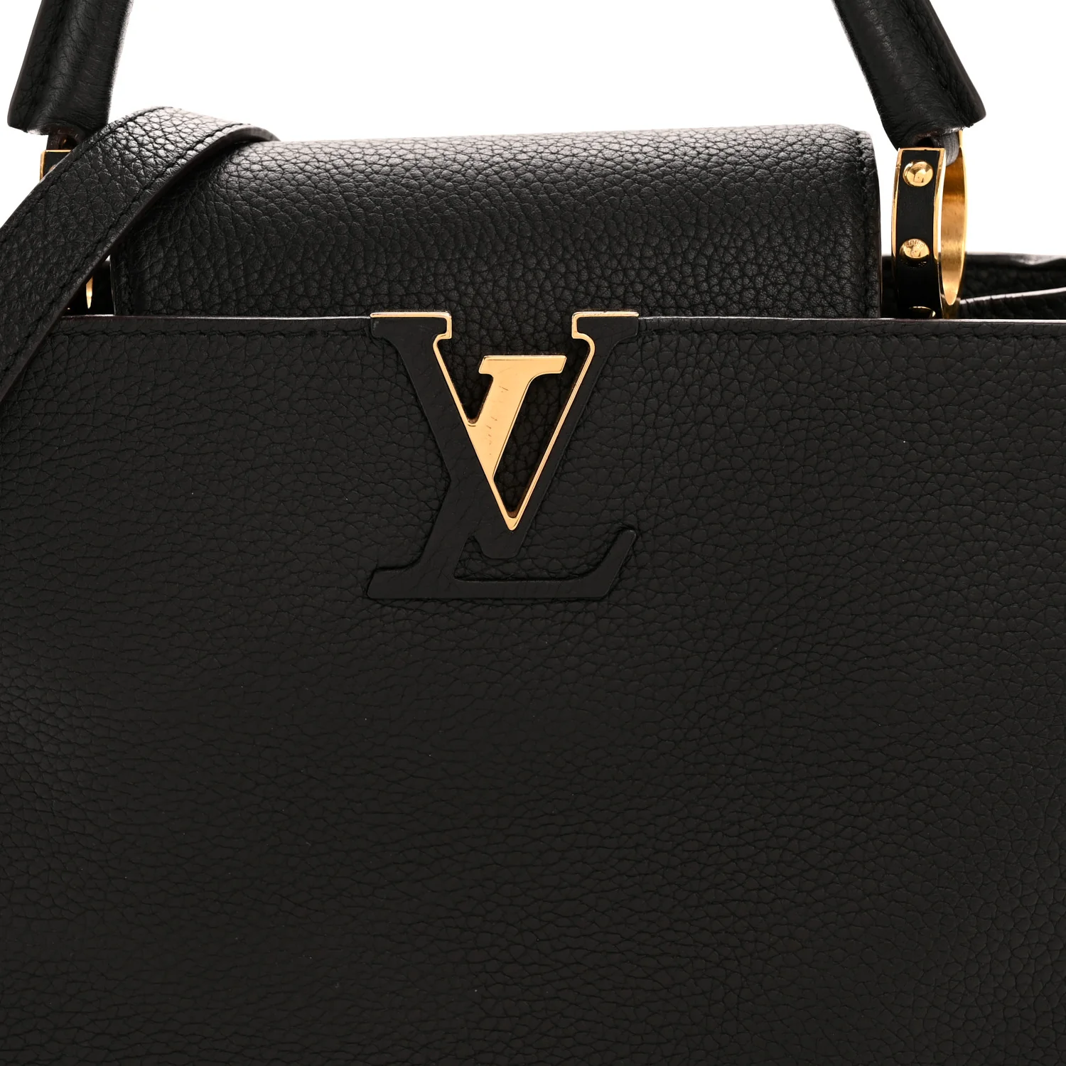 Taurillon Capucines PM Black - Image 7