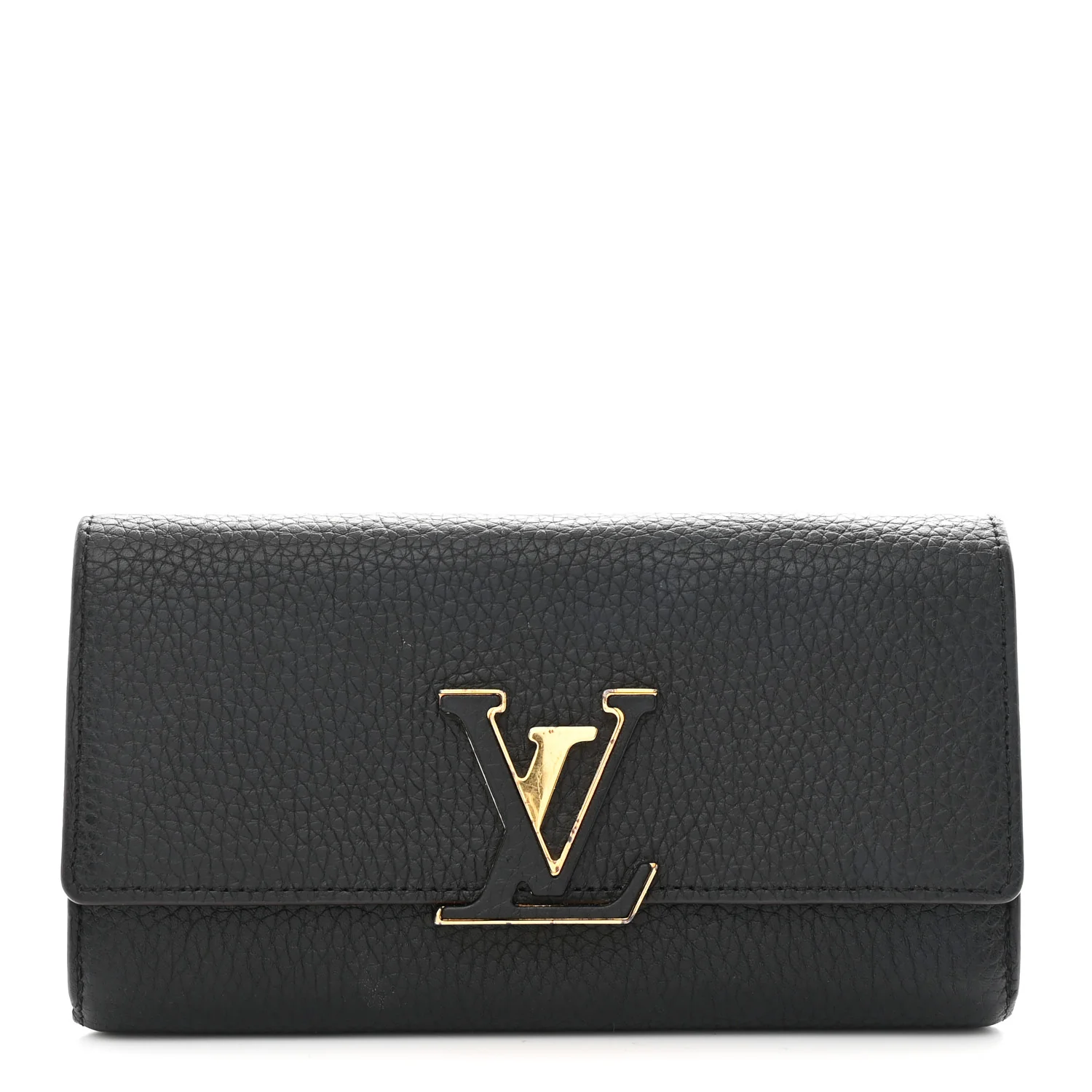 Taurillon Capucines Wallet Black