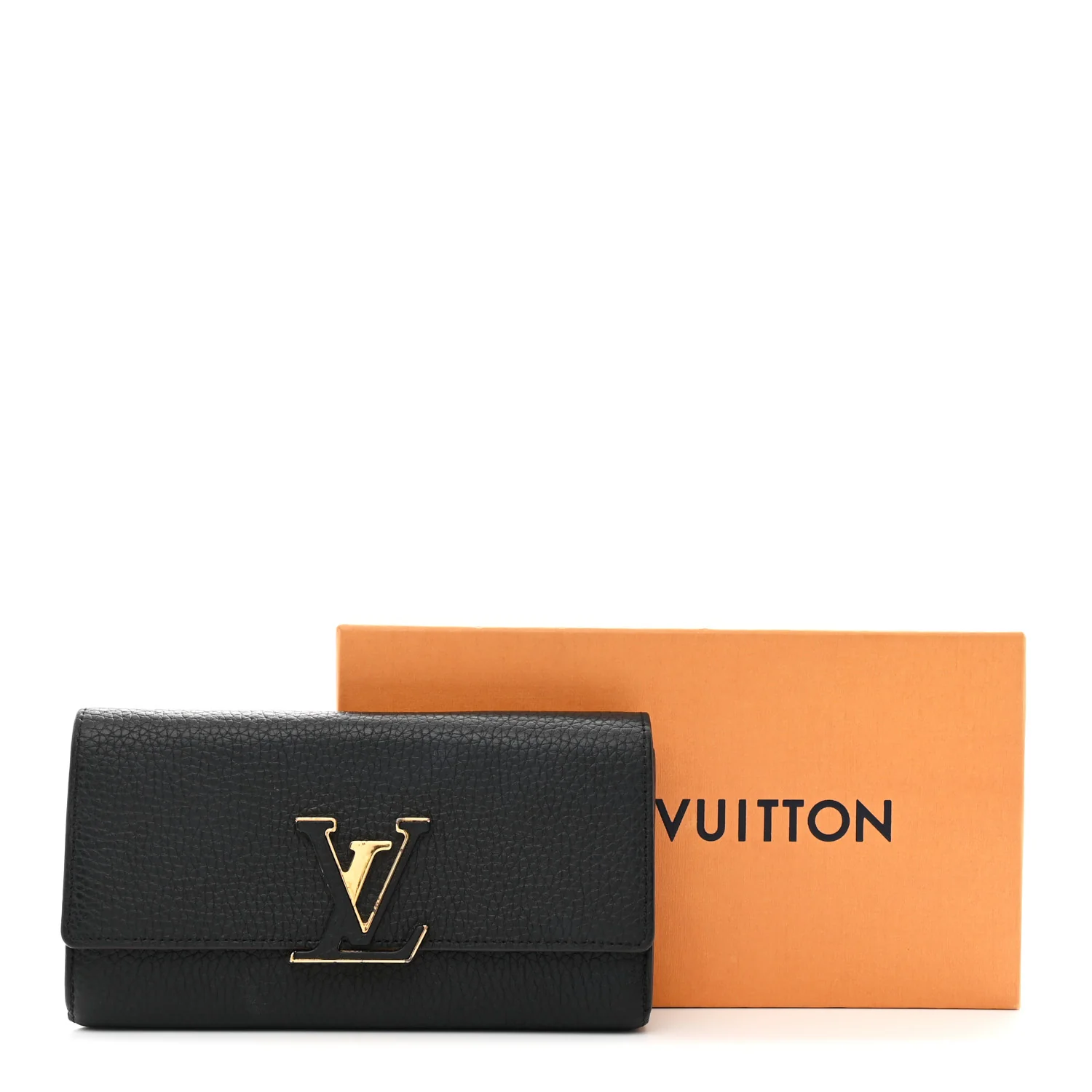 Taurillon Capucines Wallet Black - Image 9