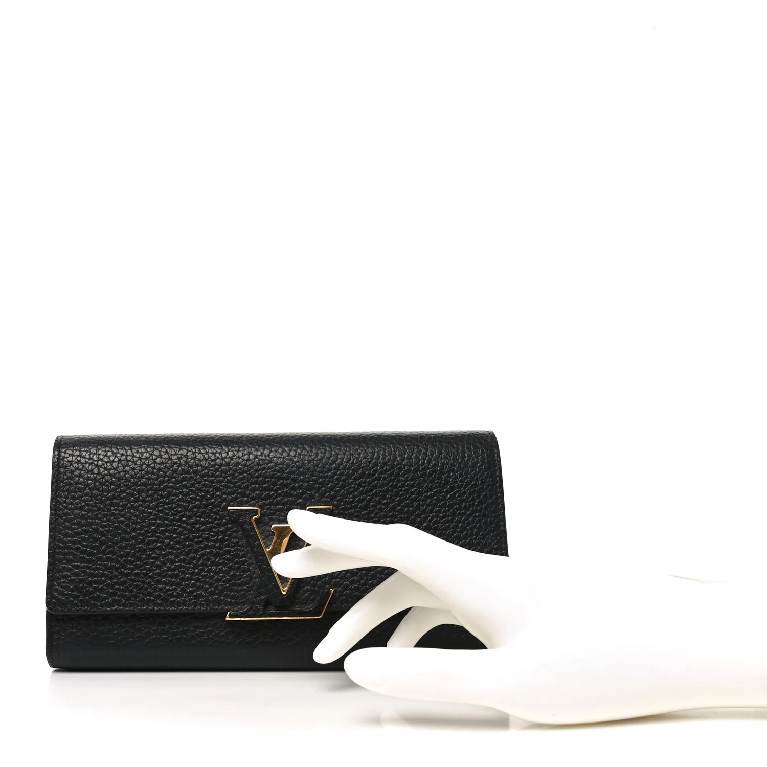 Taurillon Capucines Wallet Black - Image 2