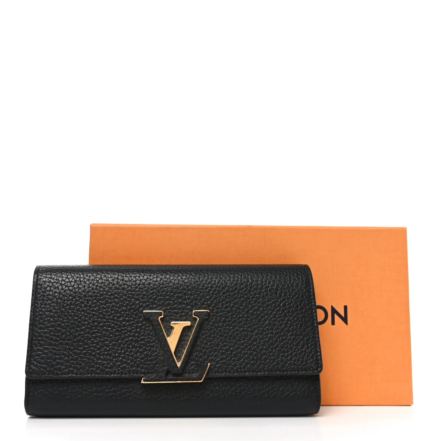 Taurillon Capucines Wallet Black - Image 8