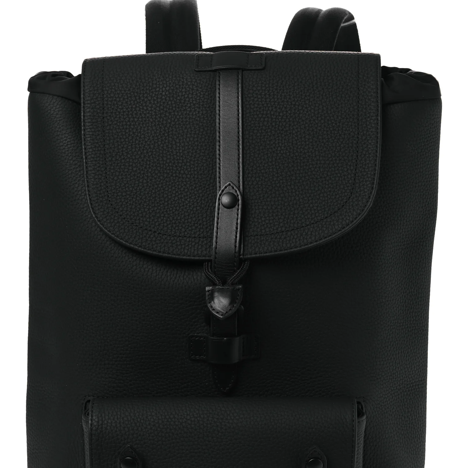 Taurillon Christopher Slim Backpack Black - Image 7