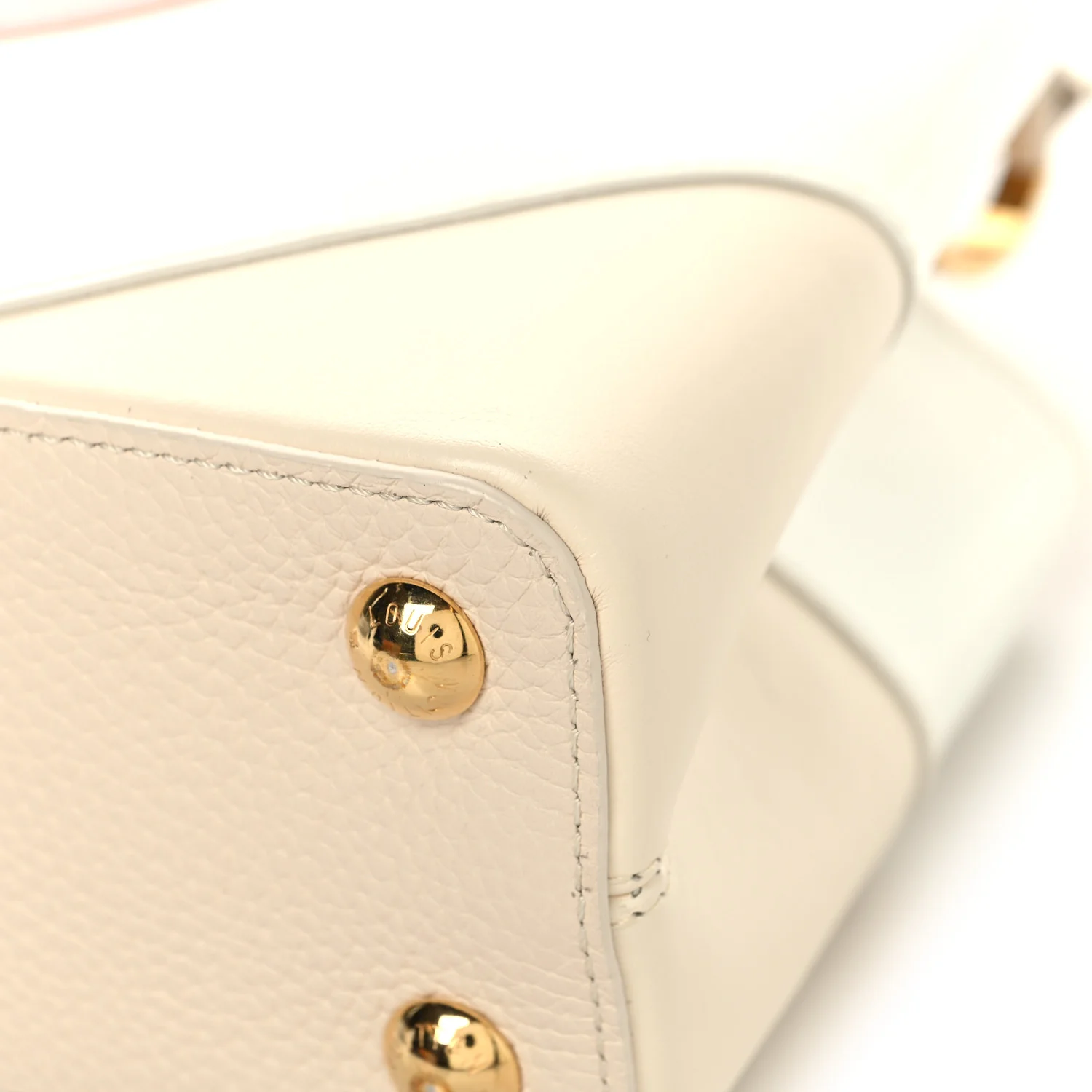Taurillon Gelato Capucines BB Tonal Vanilla Beige - Image 11