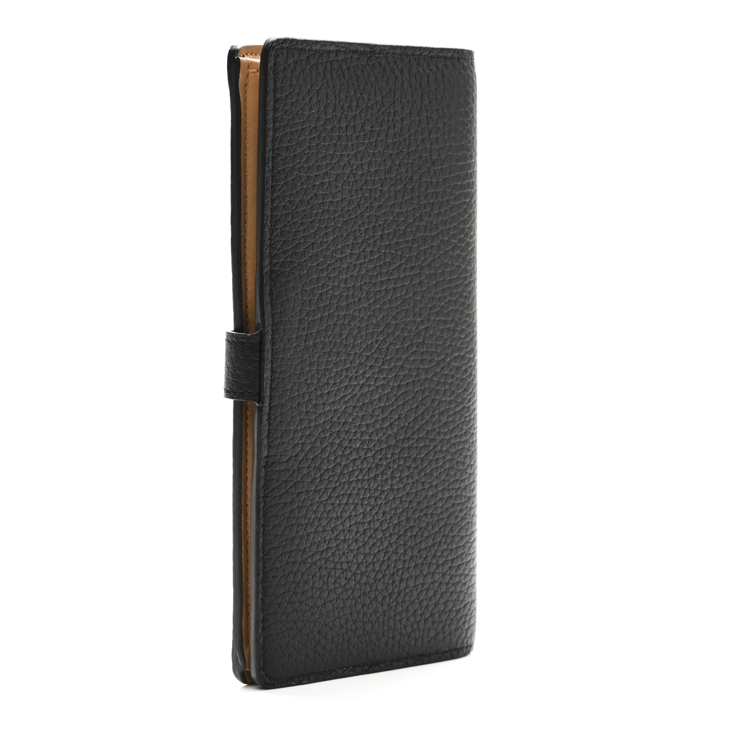 Taurillon LV Vertical Capucines Wallet Black Arizona - Image 3