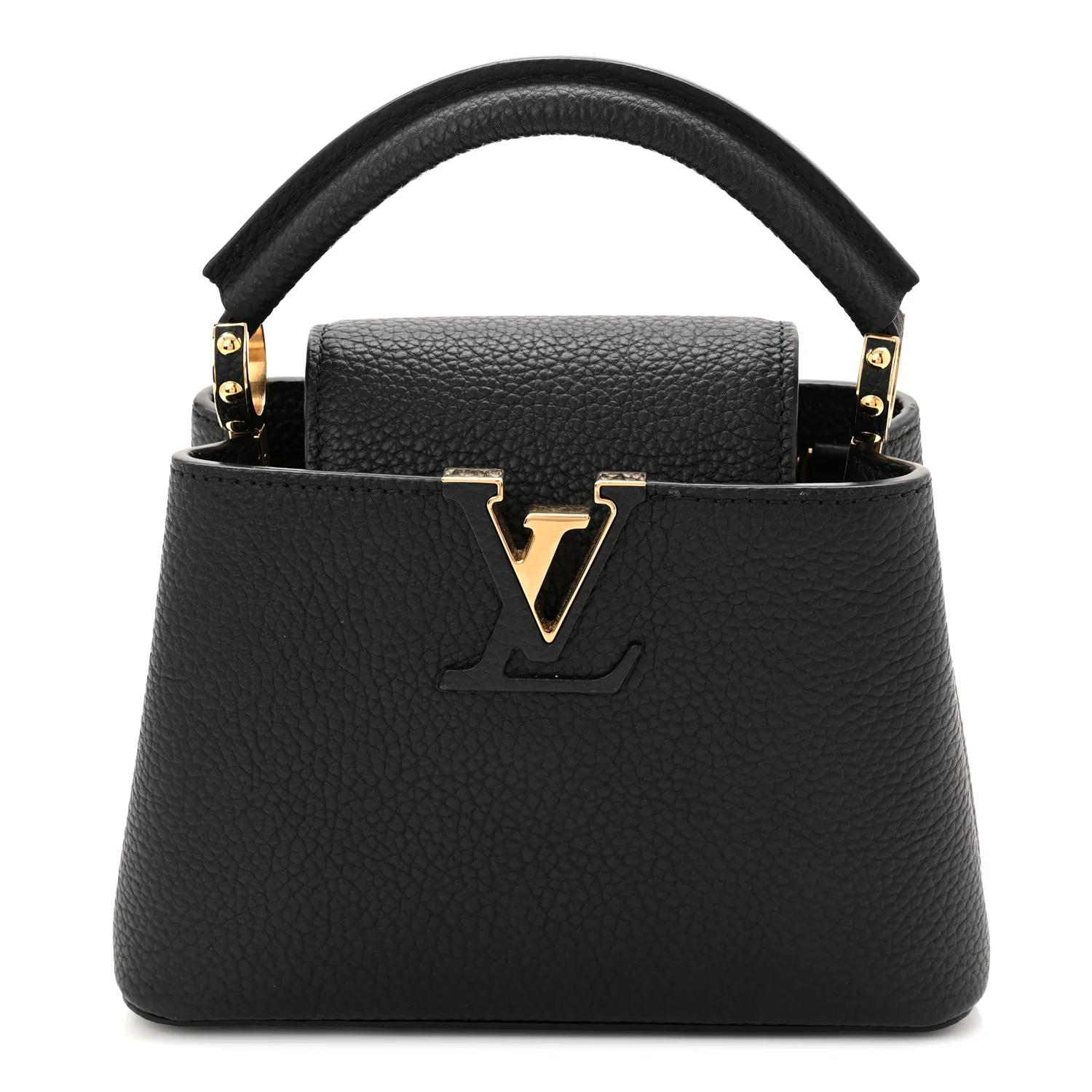 Taurillon Mini Capucines Black