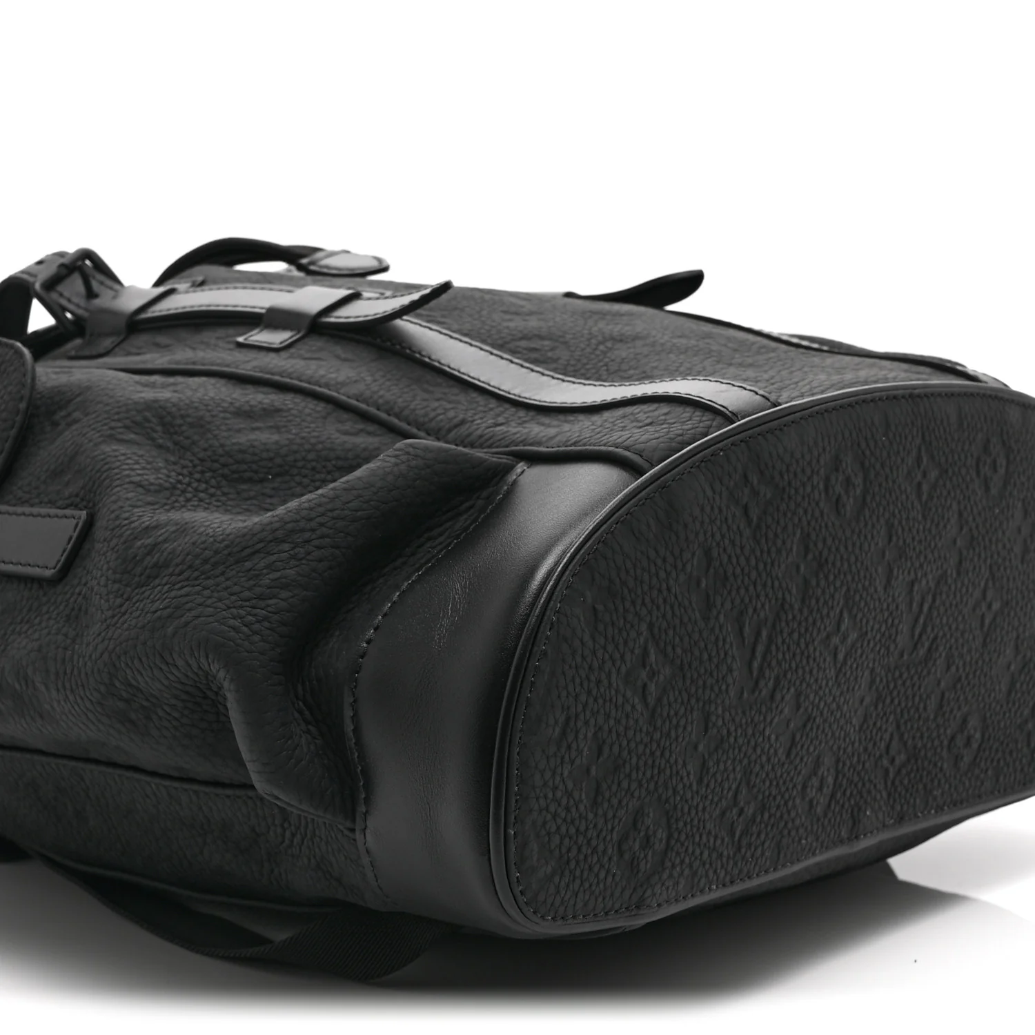 Taurillon Monogram Christopher MM Backpack Black - Image 8