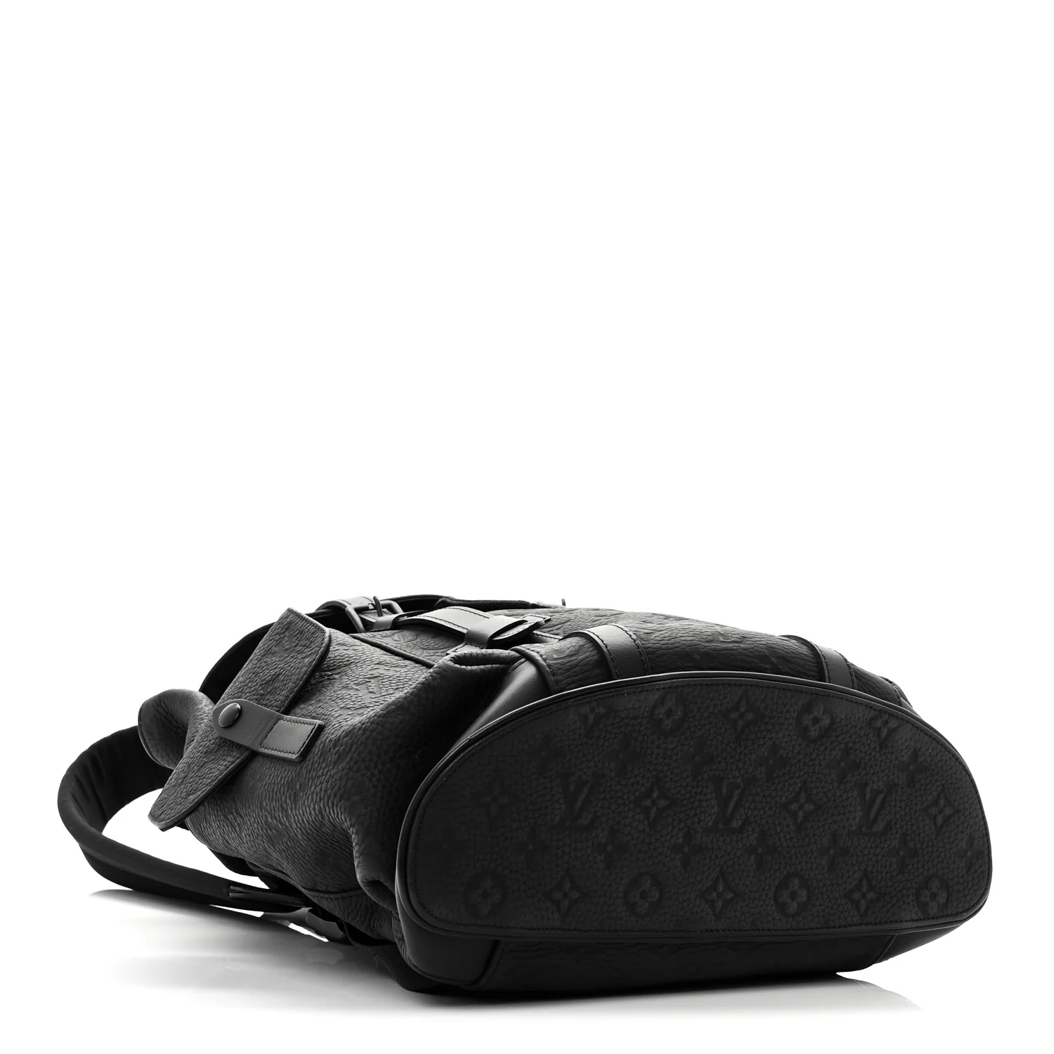 Taurillon Monogram Christopher PM Backpack Black - Image 4