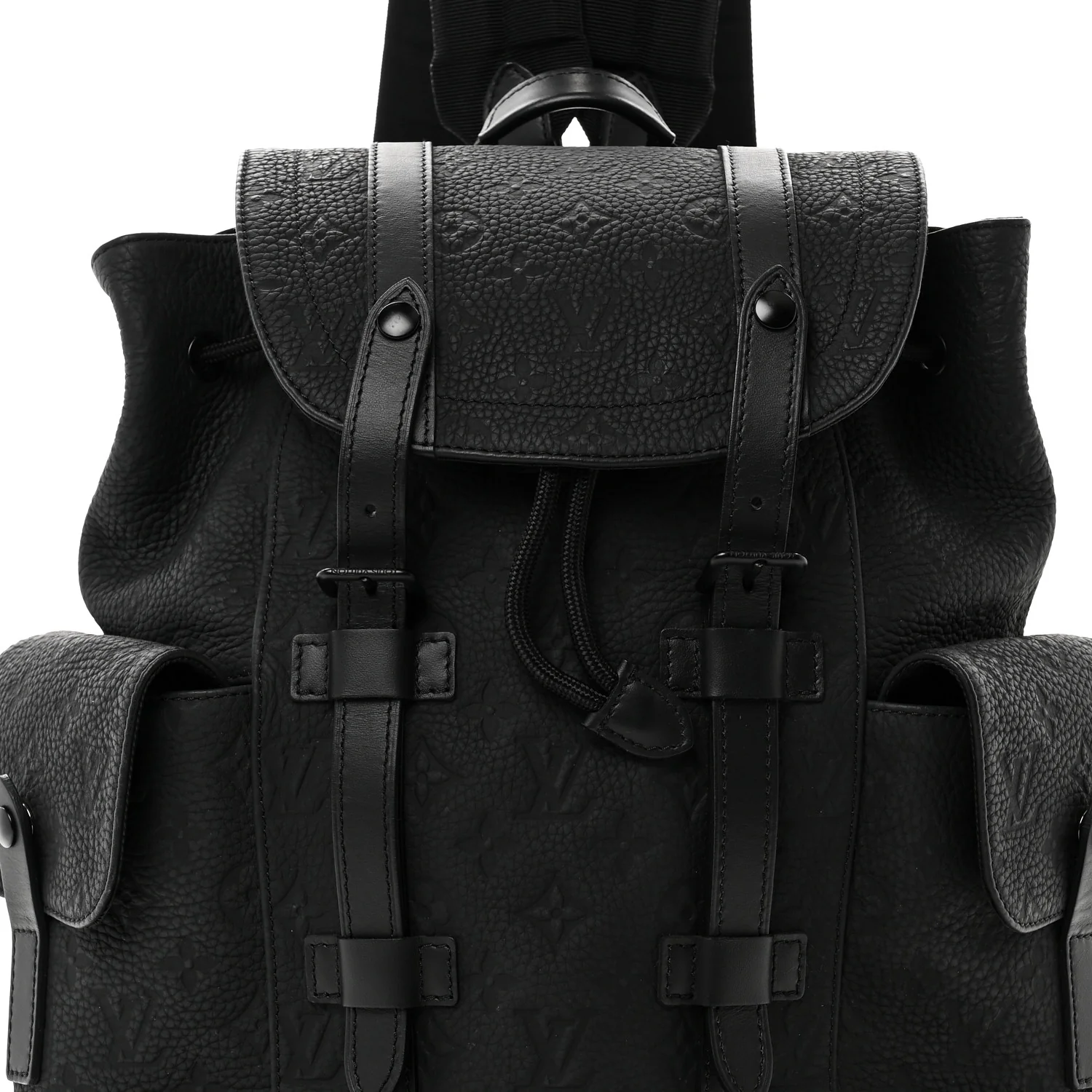 Taurillon Monogram Christopher PM Backpack Black - Image 7