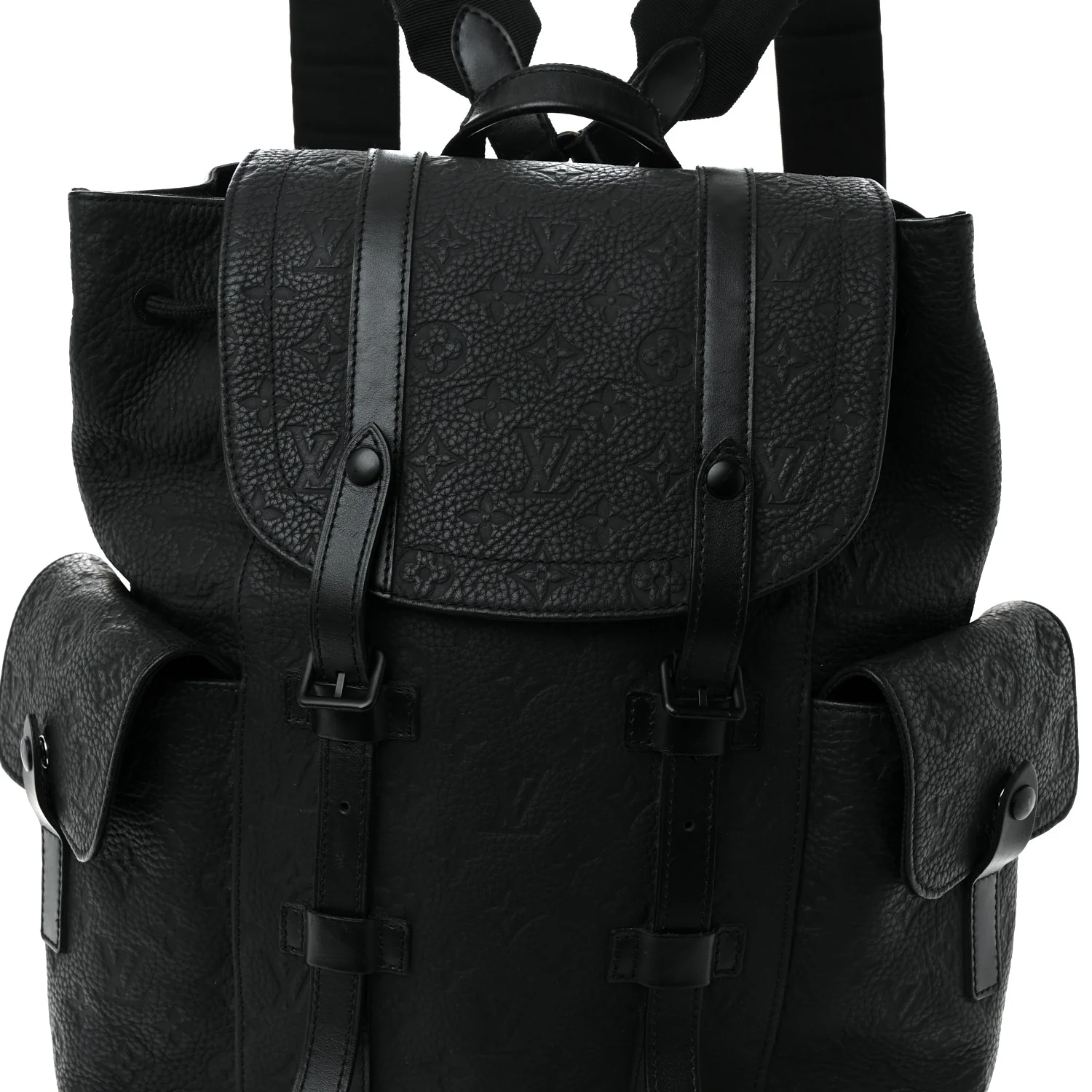 Taurillon Monogram Christopher PM Backpack Black - Image 9