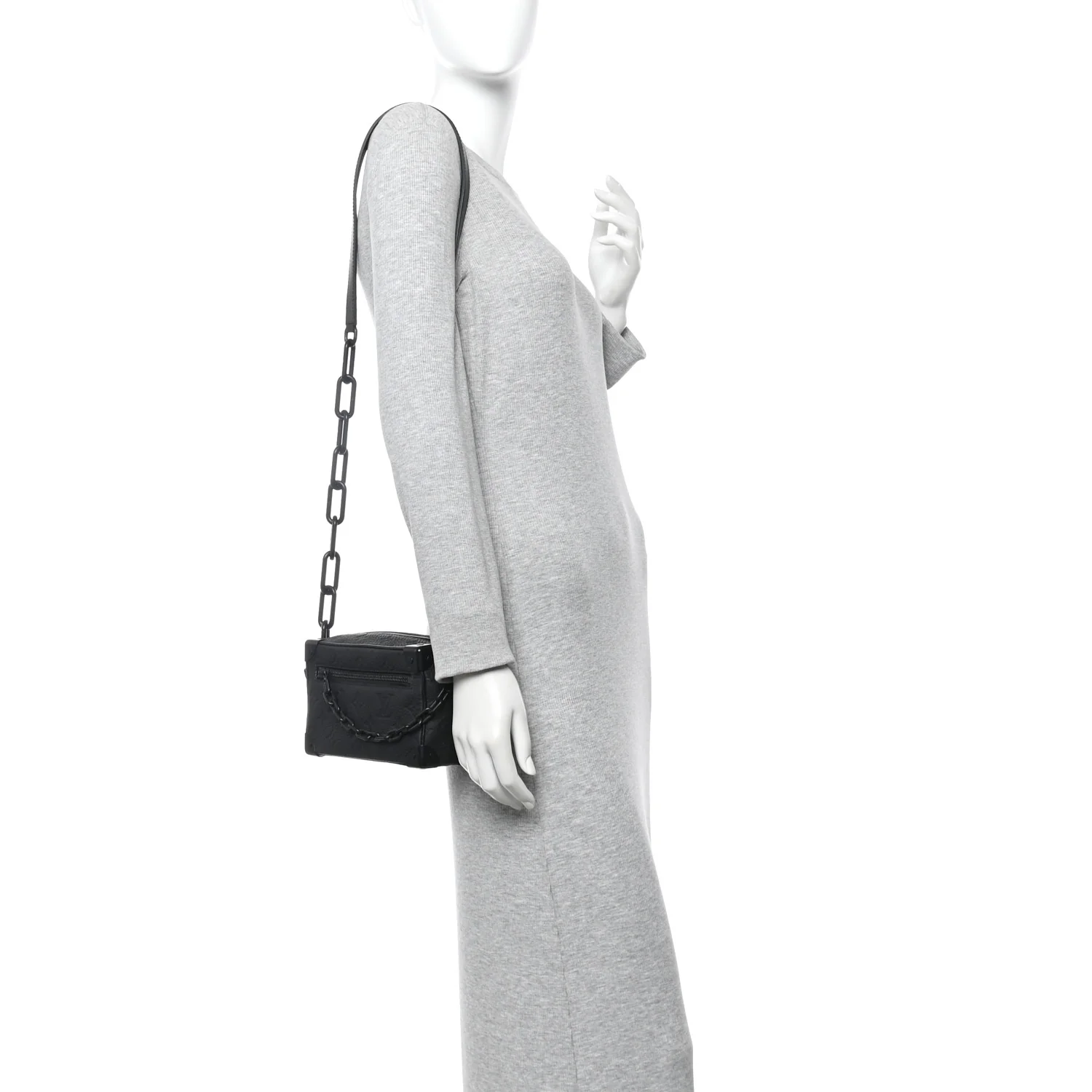 Taurillon Monogram Mini Soft Trunk Black - Image 2