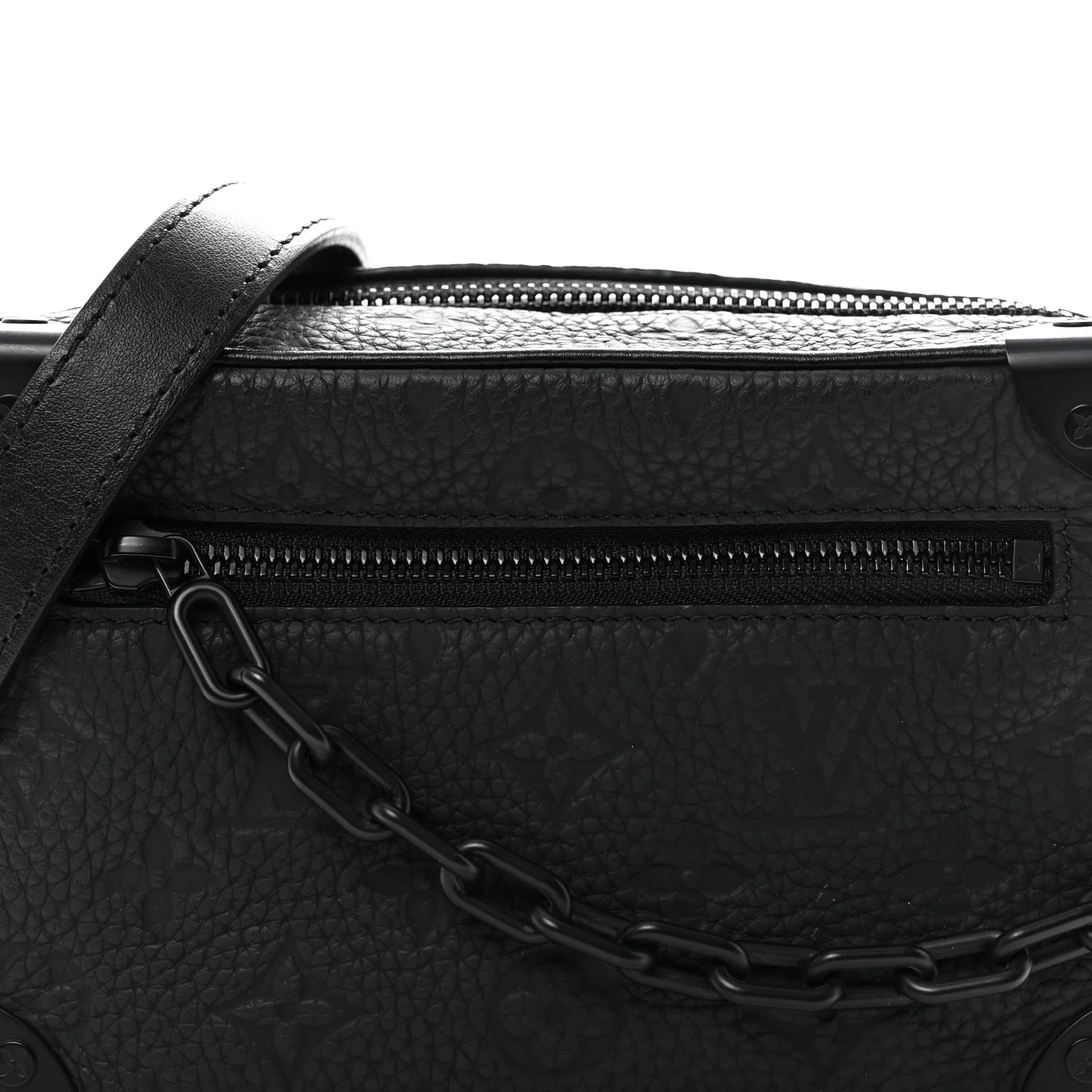 Taurillon Monogram Mini Soft Trunk Black - Image 7
