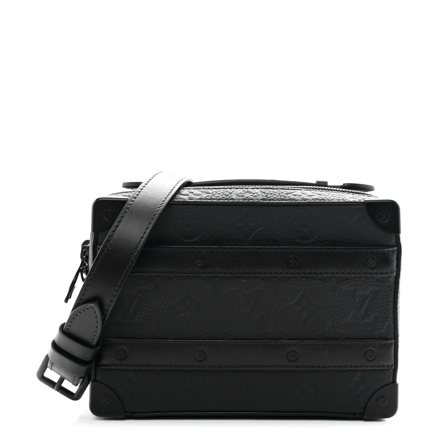 Taurillon Monogram Soft Trunk Black