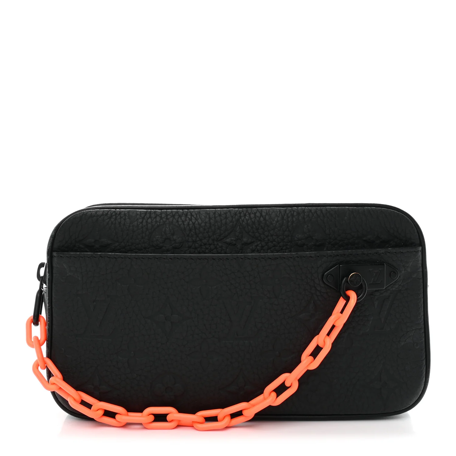 Taurillon Monogram Uniformes Solar Ray Soft Pochette Volga Belt Bag Black
