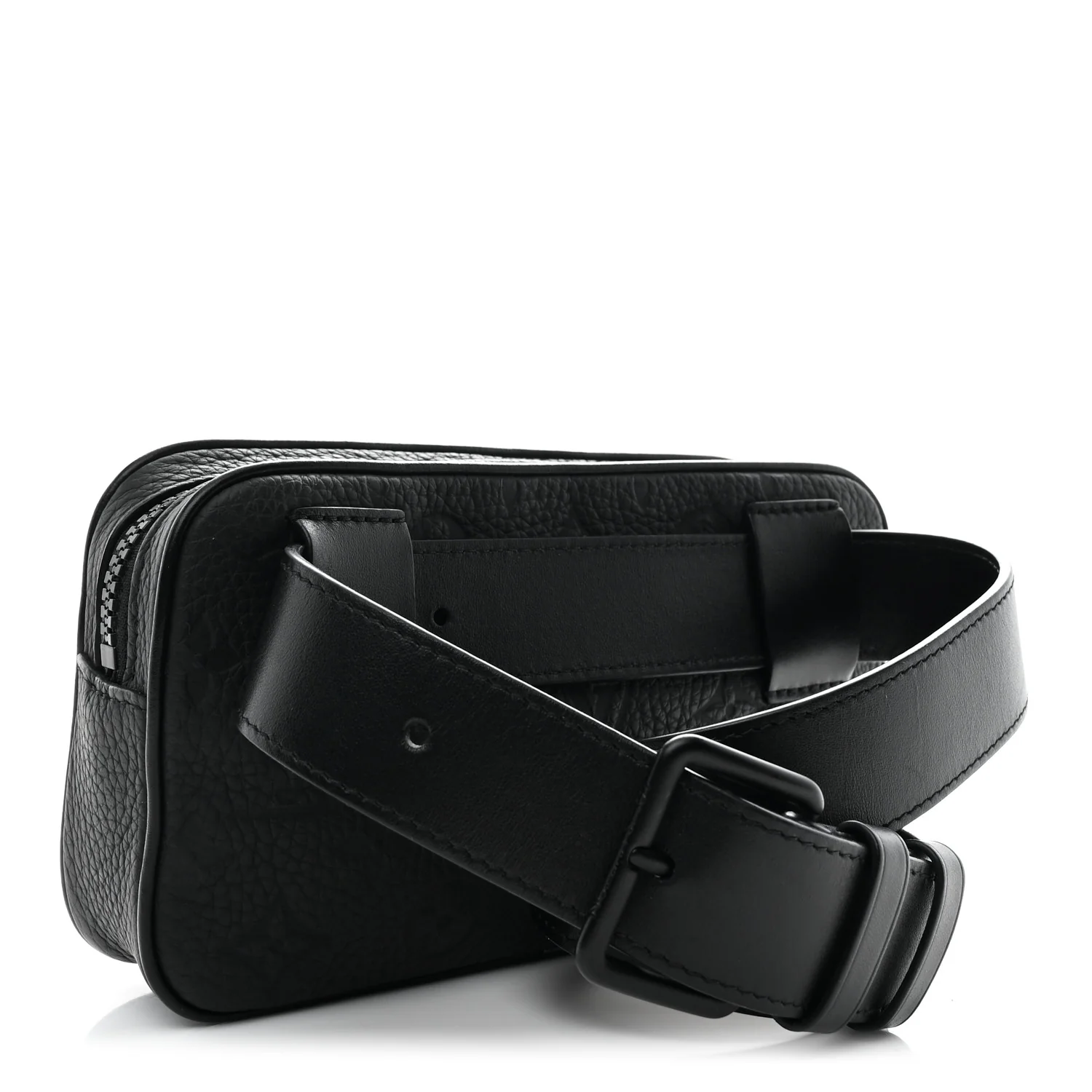 Taurillon Monogram Uniformes Solar Ray Soft Pochette Volga Belt Bag Black - Image 3