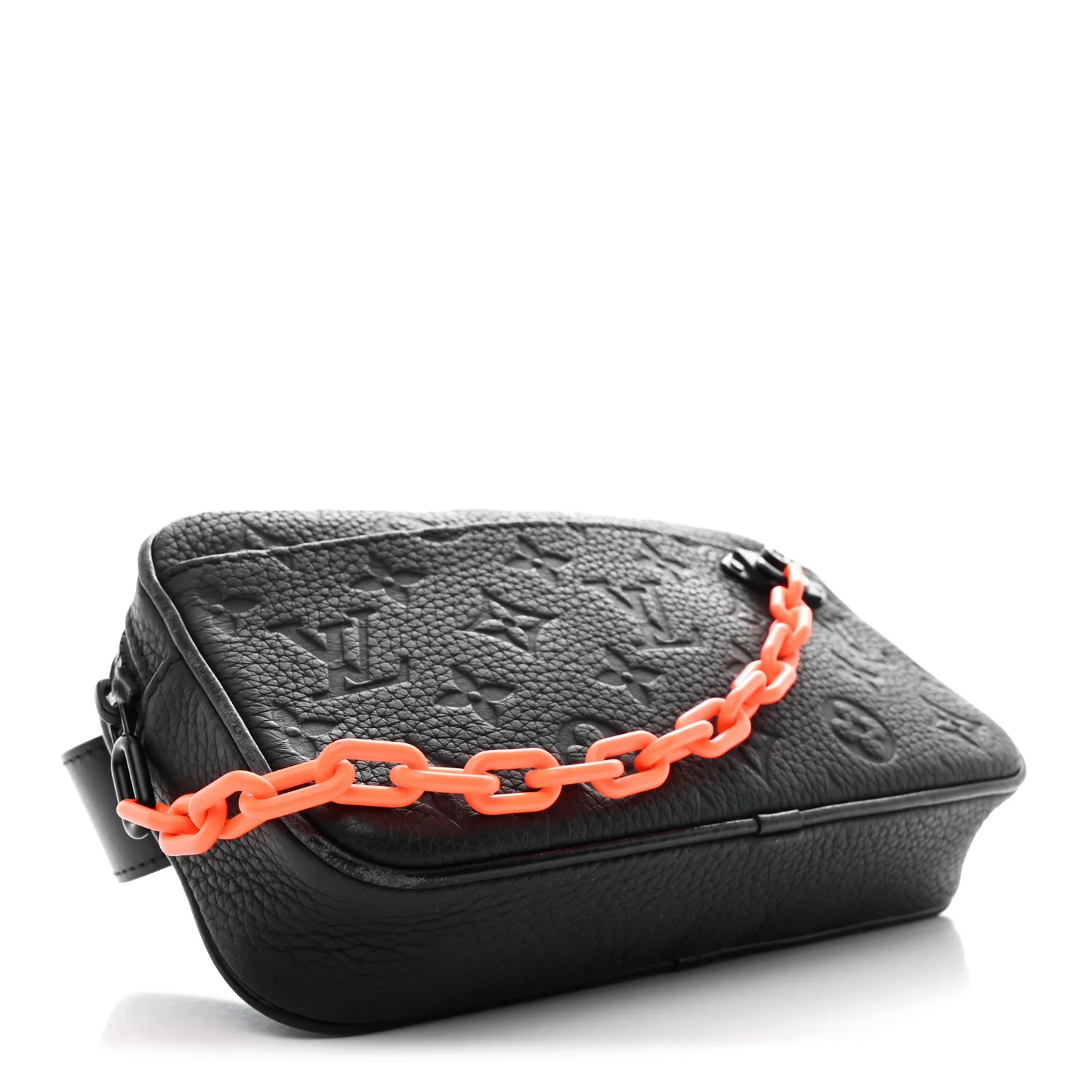 Taurillon Monogram Uniformes Solar Ray Soft Pochette Volga Belt Bag Black - Image 4