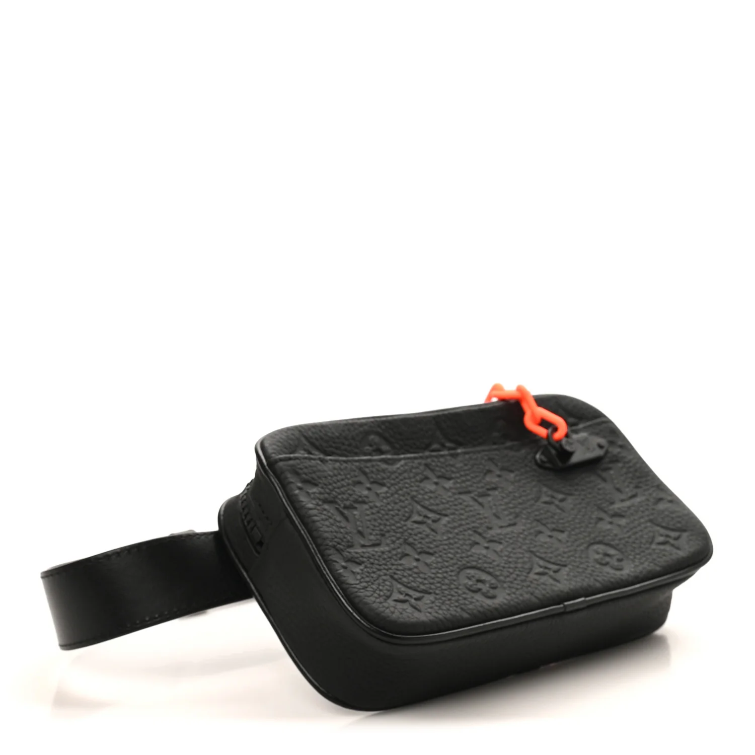 Taurillon Monogram Uniformes Solar Ray Soft Pochette Volga Belt Bag Black - Image 4