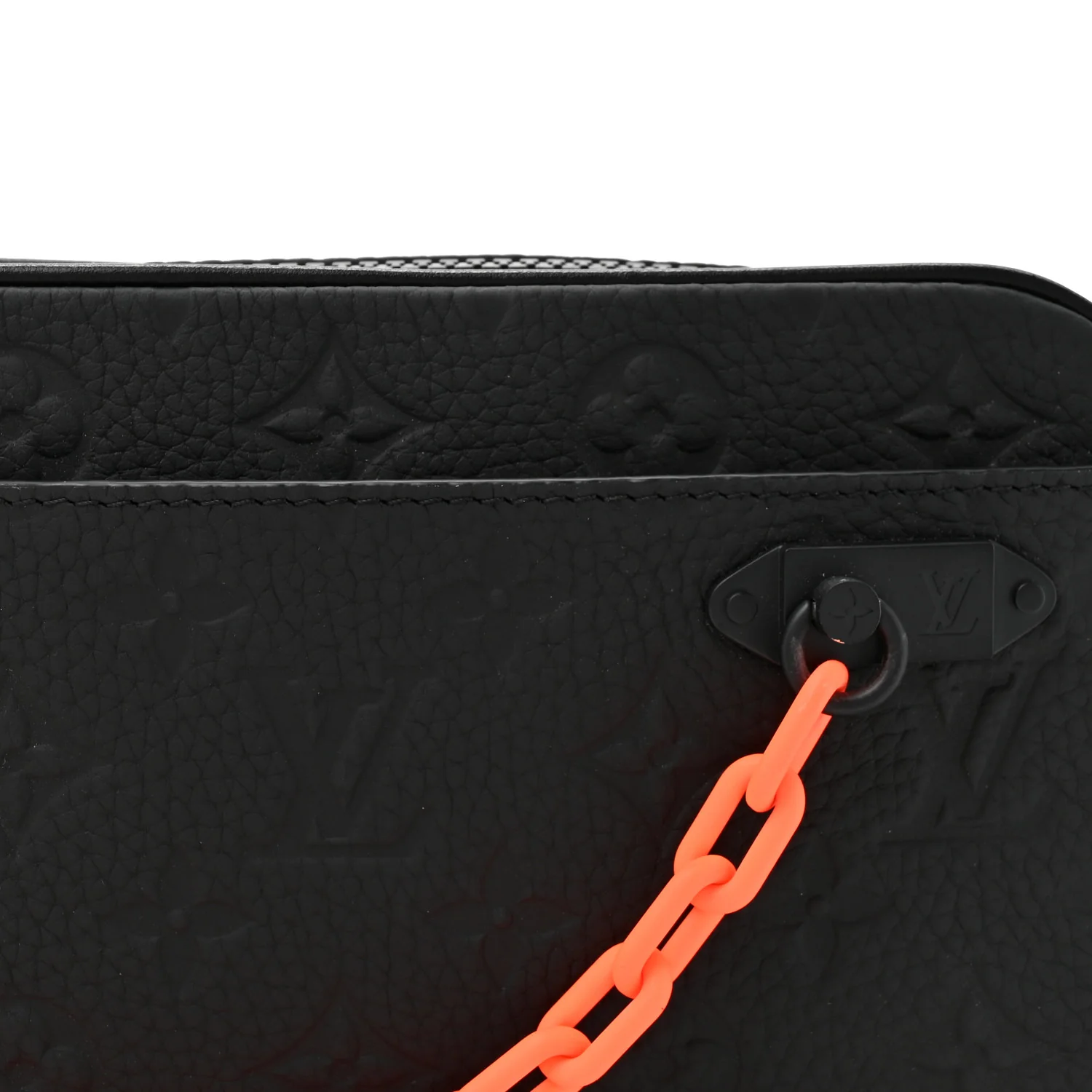 Taurillon Monogram Uniformes Solar Ray Soft Pochette Volga Belt Bag Black - Image 7