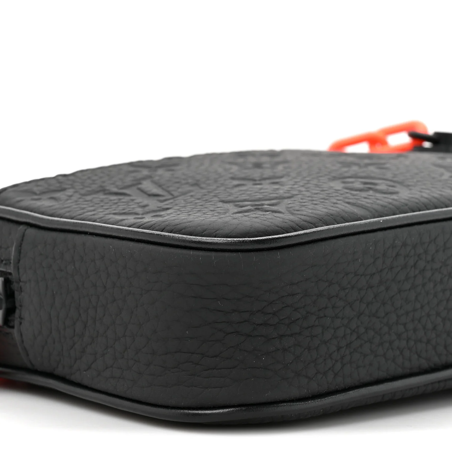 Taurillon Monogram Uniformes Solar Ray Soft Pochette Volga Belt Bag Black - Image 9