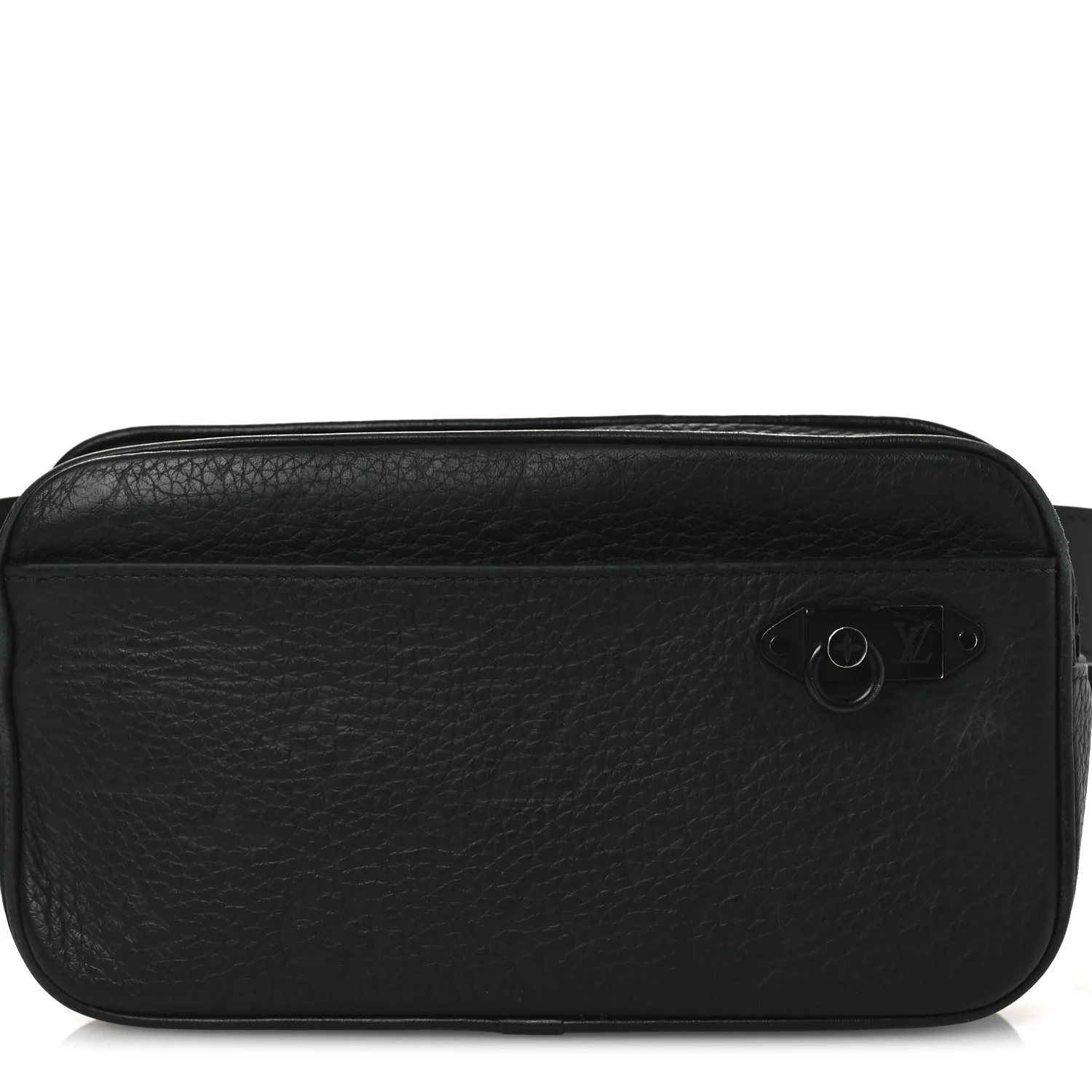 Taurillon Monogram Uniformes Solar Ray Soft Pochette Volga Belt Bag Black - Image 8