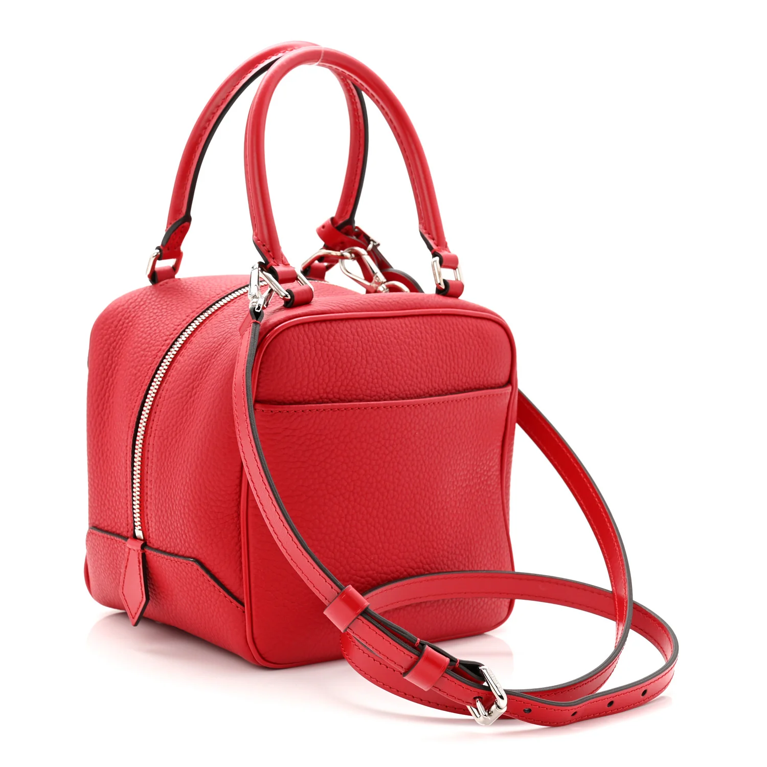 Taurillon Neo Square Bag Rouge - Image 3
