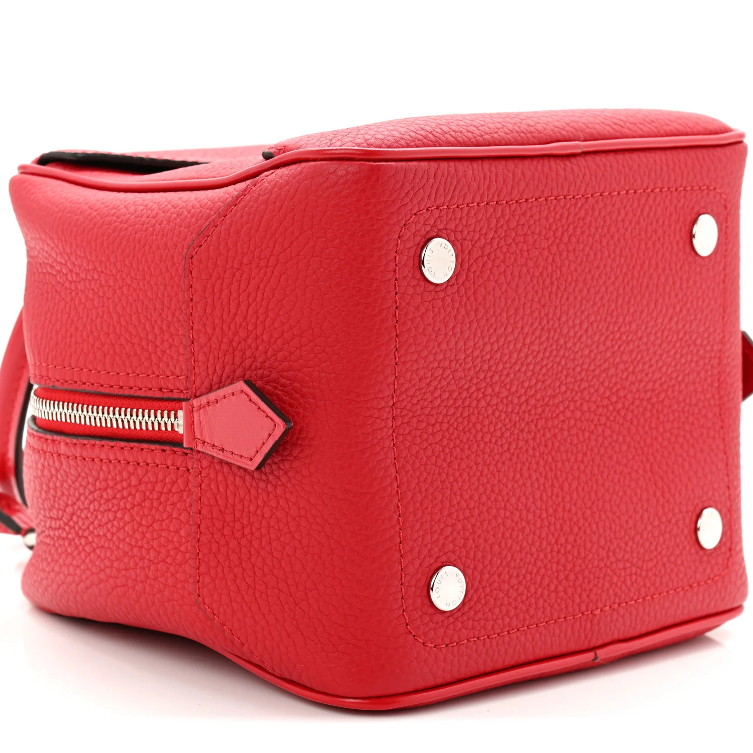 Taurillon Neo Square Bag Rouge - Image 9