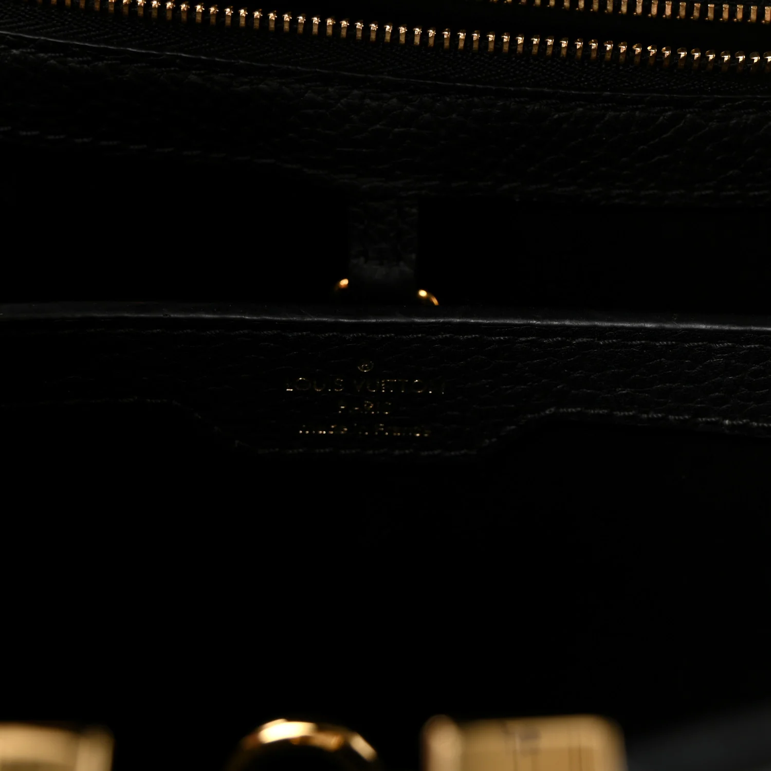 Taurillon Snakeskin Iris Blossom Capucines BB Black - Image 6