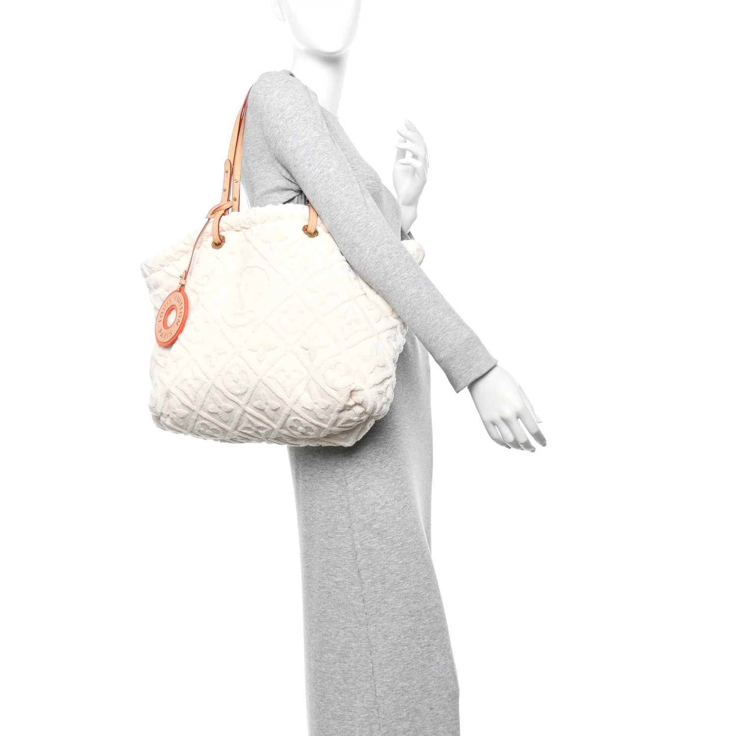 Terrycloth Monogram LVacation Tote Coco - Image 2