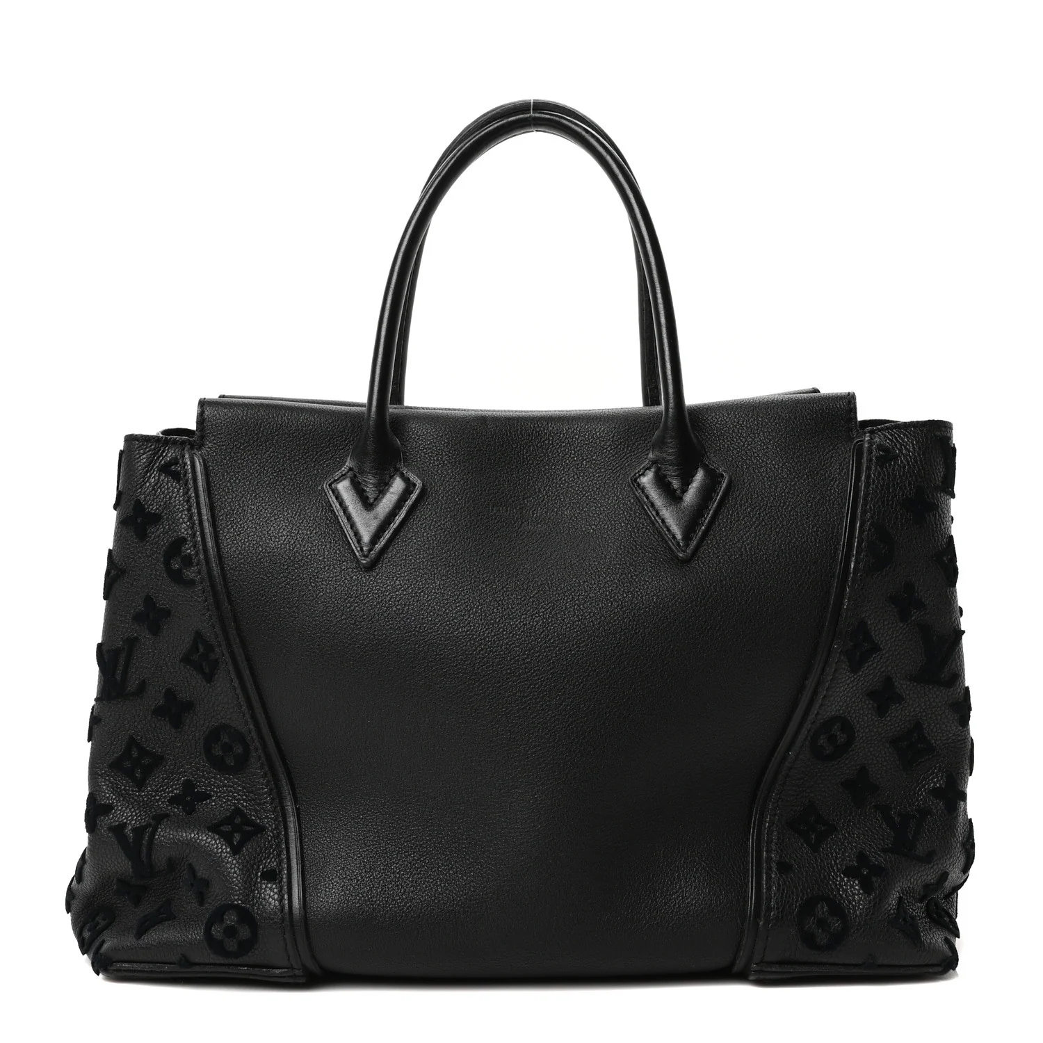 Veau Cachemire Tote W PM Black