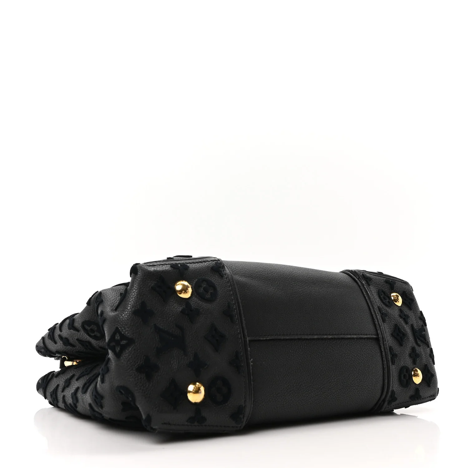 Veau Cachemire Tote W PM Black - Image 4