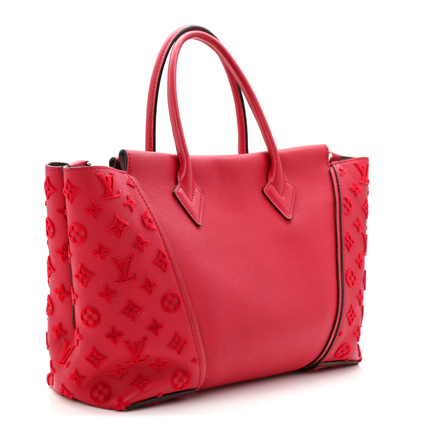 Veau Cachemire Tote W PM Framboise - Image 3