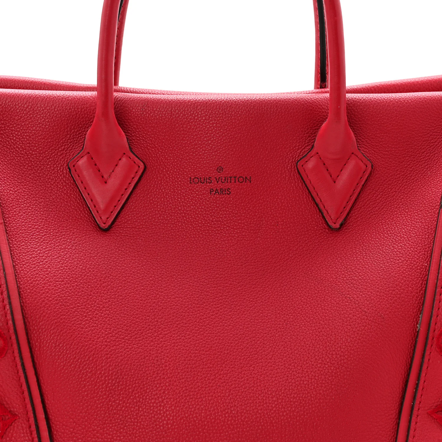 Veau Cachemire Tote W PM Framboise - Image 7