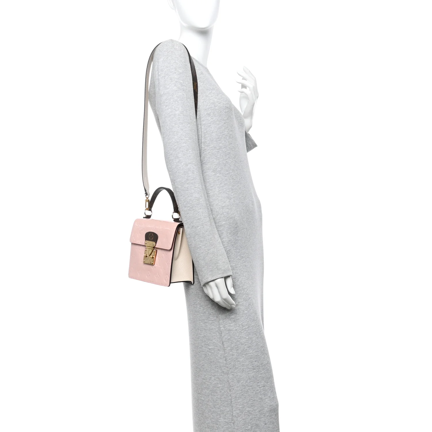 Vernis Epi Monogram Spring Street Rose Ballerine - Image 2