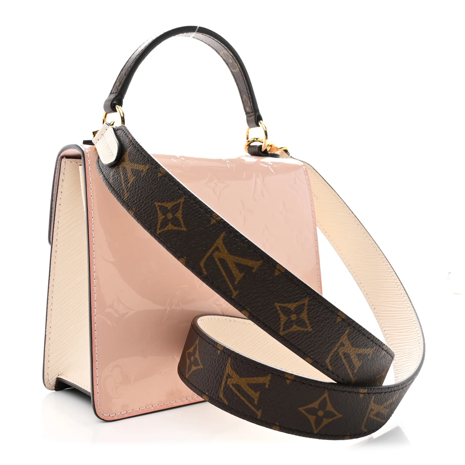 Vernis Epi Monogram Spring Street Rose Ballerine - Image 3