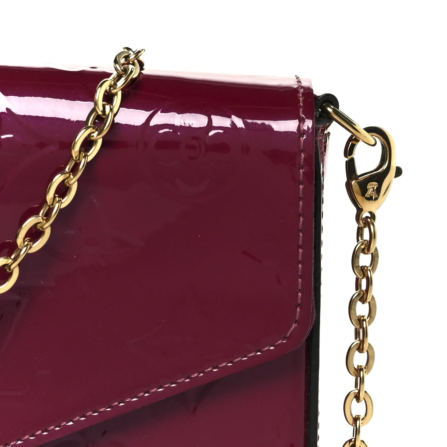 Vernis Felicie Chain Wallet Magenta - Image 11