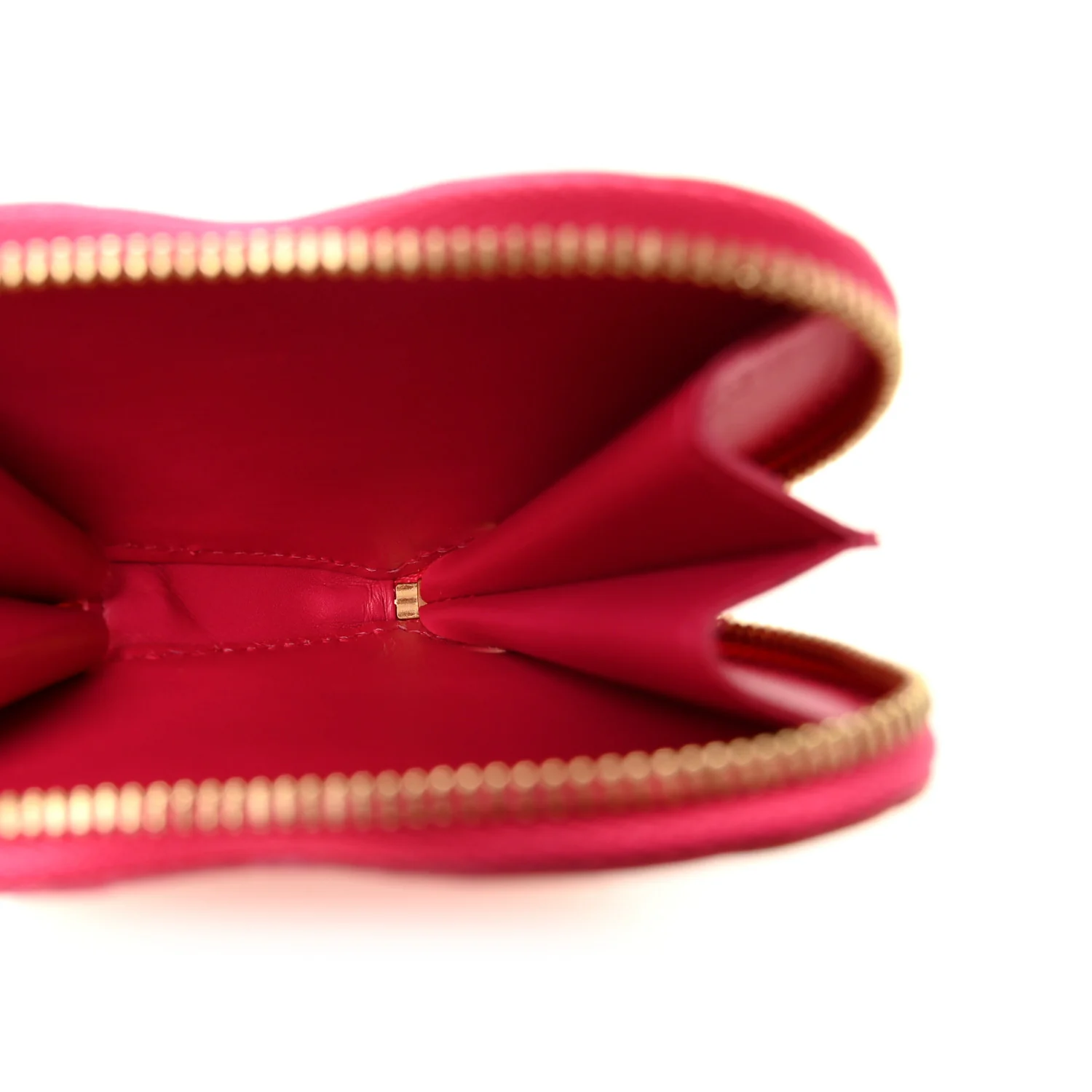 Vernis Heart Coin Purse Rose Pop - Image 5