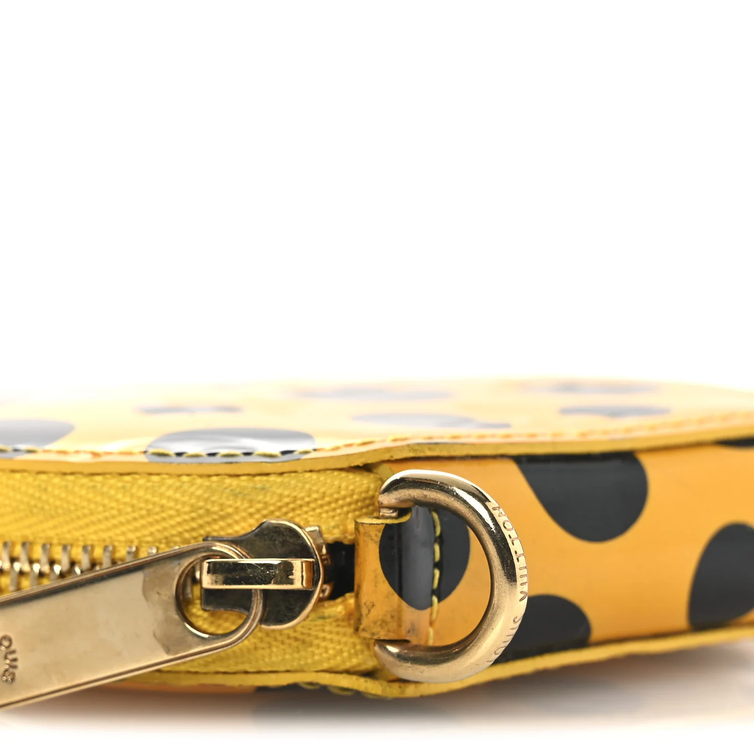 Vernis Kusama Infinity Dots Chapeau Coin Purse Yellow - Image 7