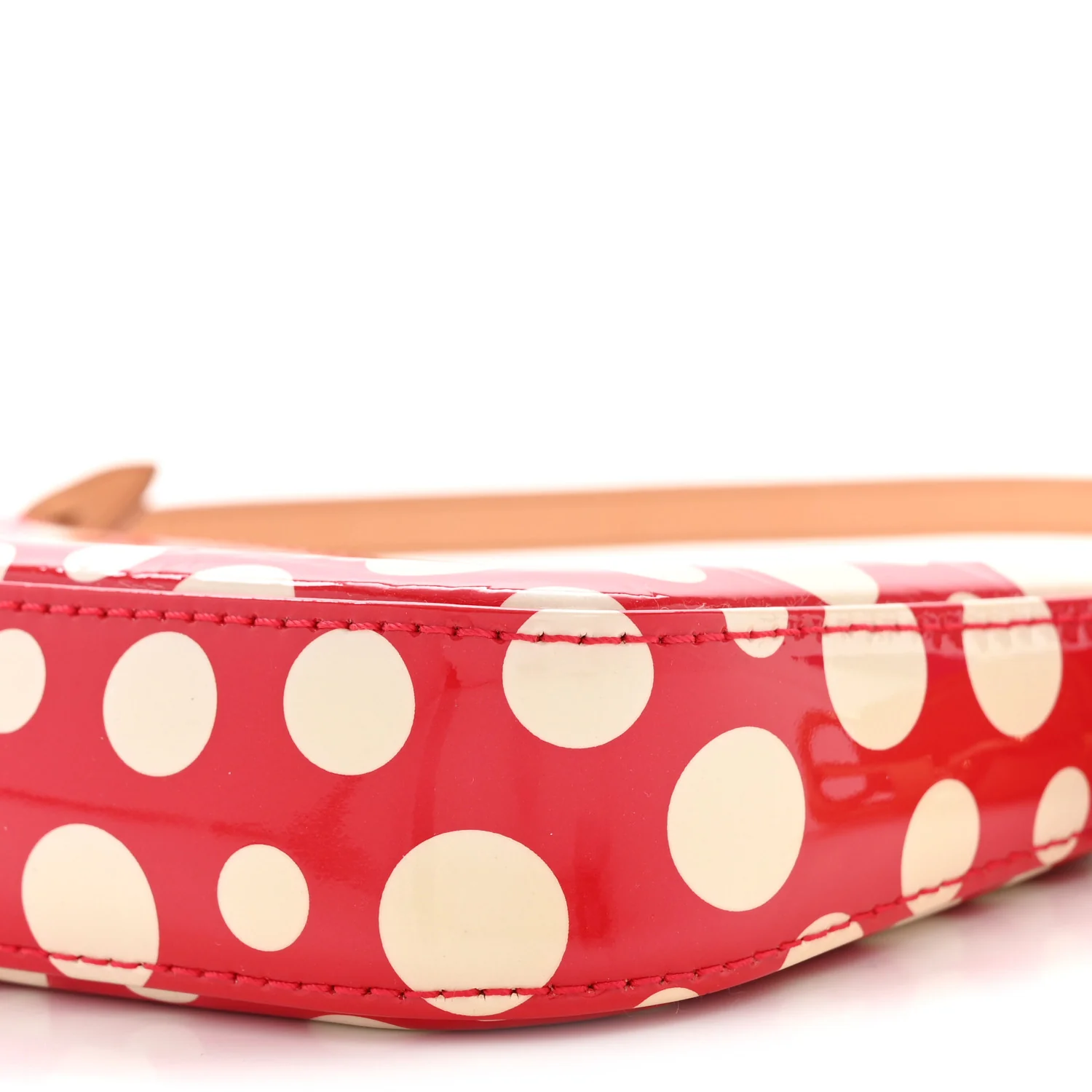 Vernis Kusama Infinity Dots Pochette Accessories Red - Image 10