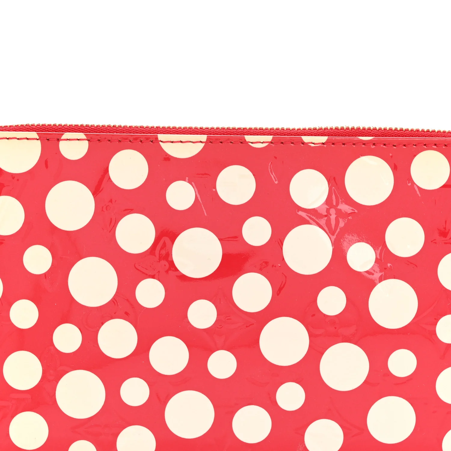 Vernis Kusama Infinity Dots Pochette Accessories Red - Image 8
