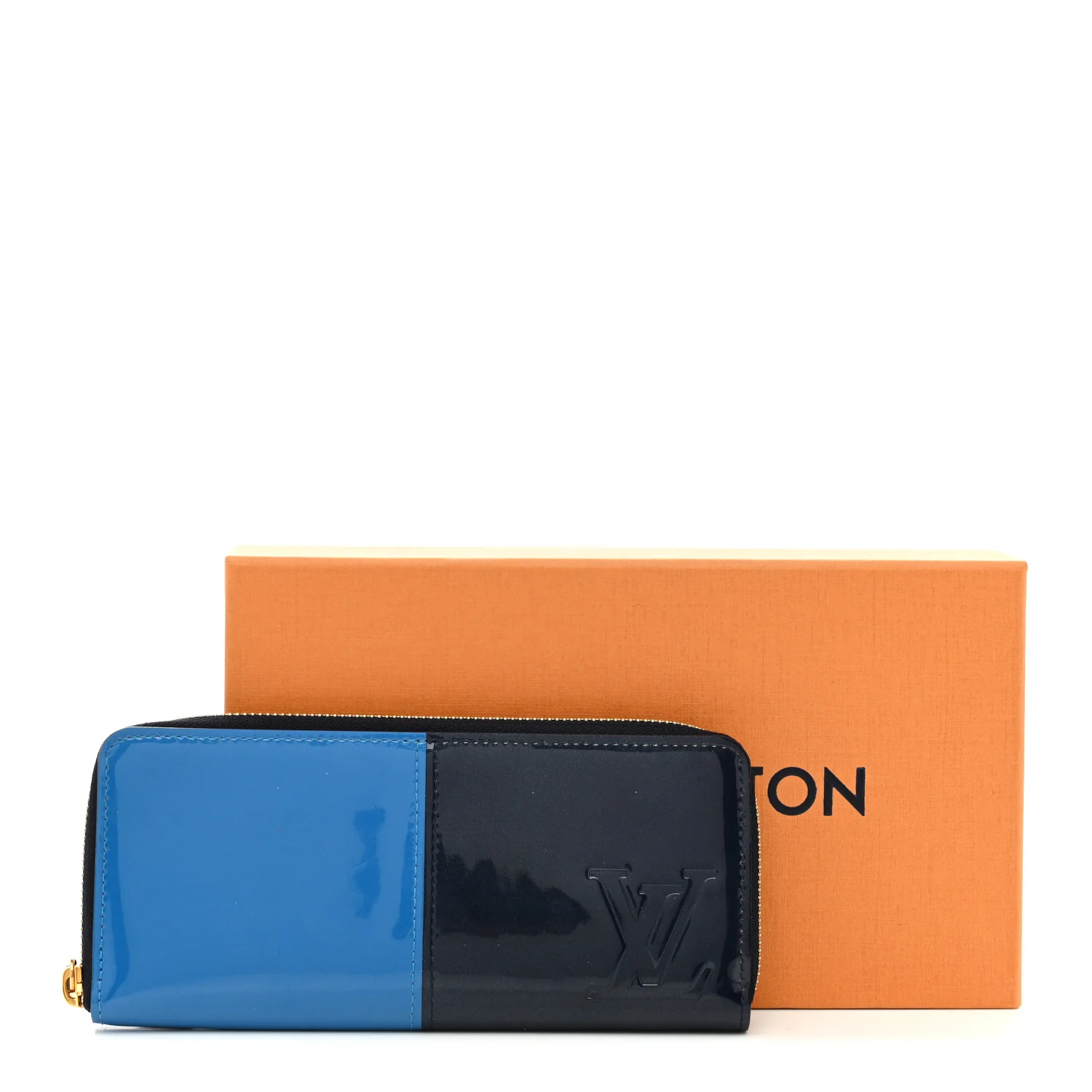 Vernis Miroir Clemence Wallet Blue - Image 10
