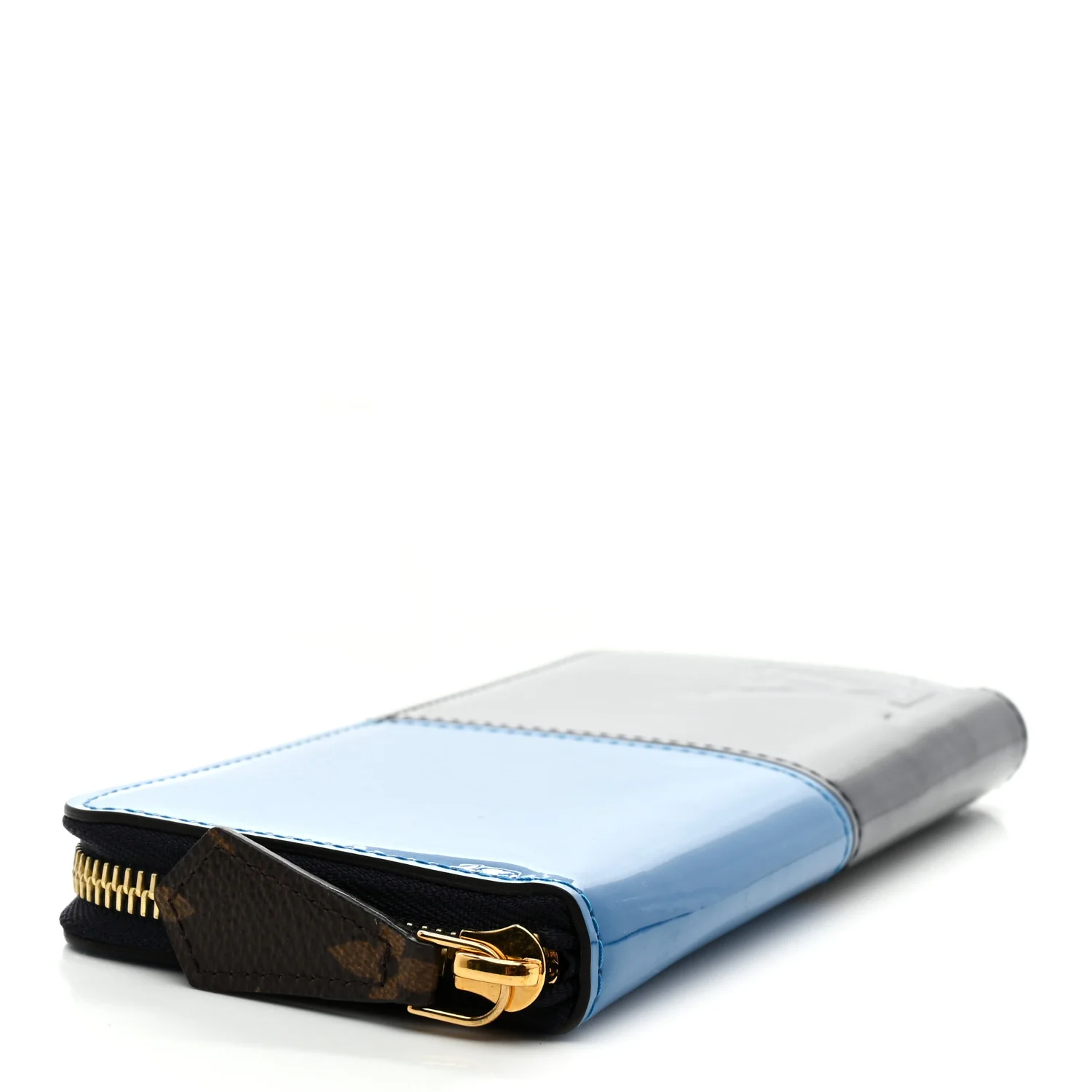 Vernis Miroir Clemence Wallet Blue - Image 4