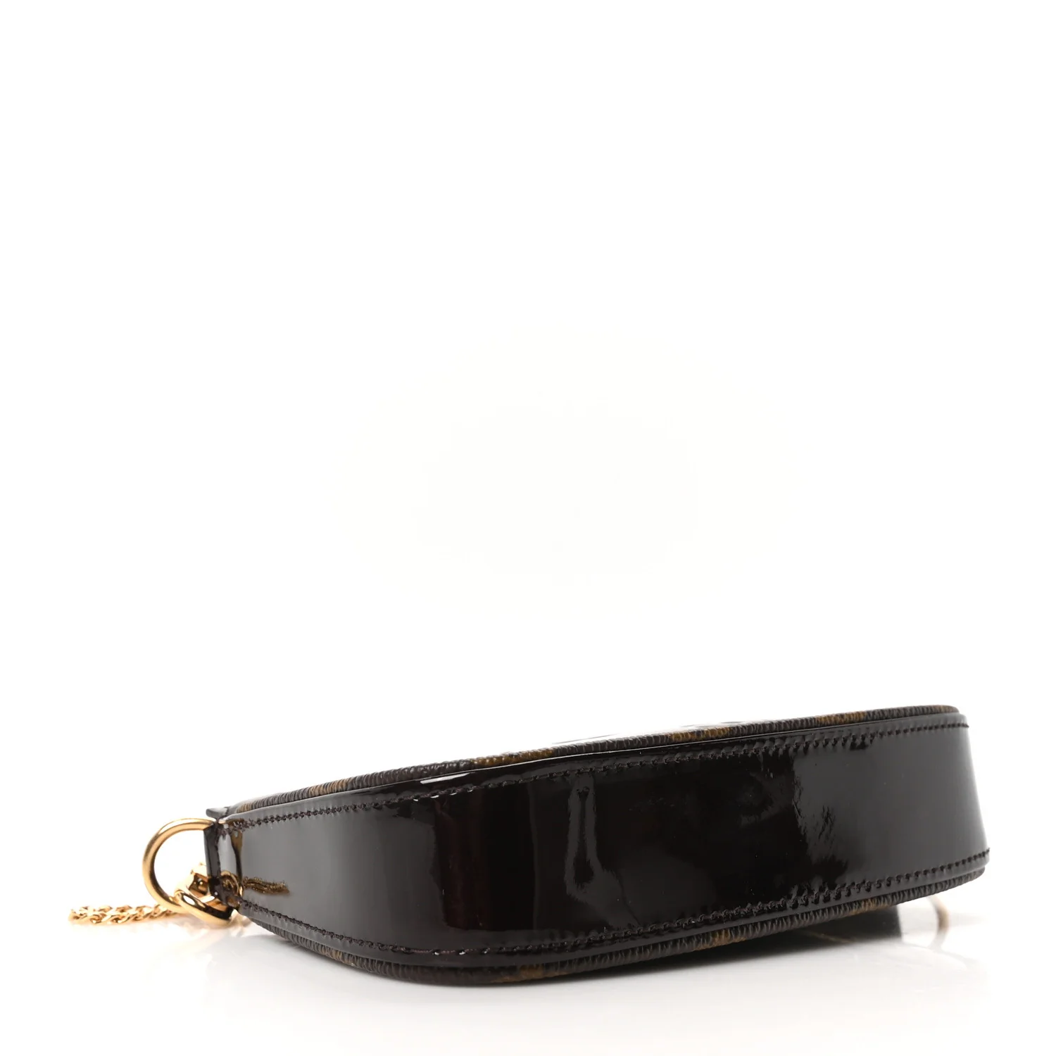 Vernis Monogram Mini Pochette Accessories Amarante - Image 4