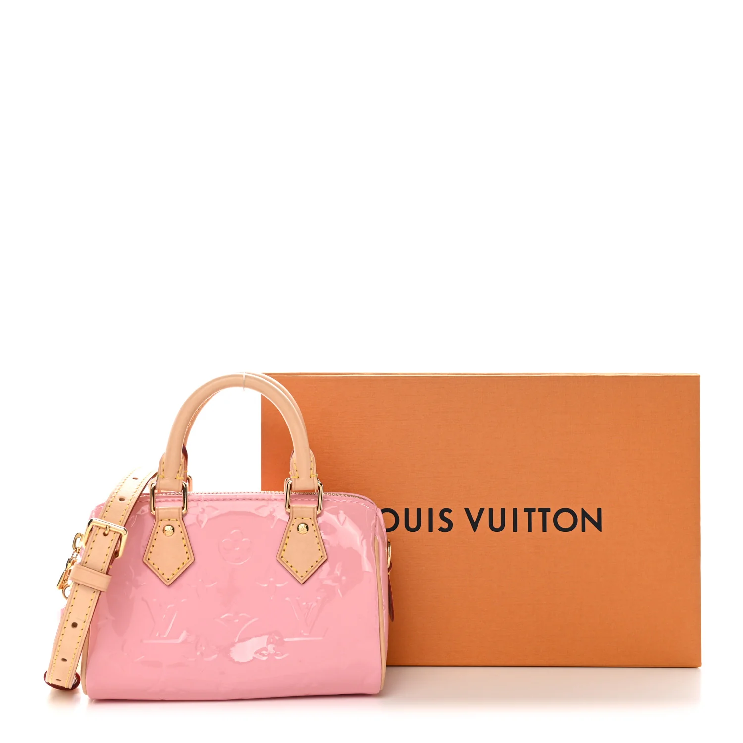 Vernis Monogram Nano Speedy Mochi Pink - Image 18