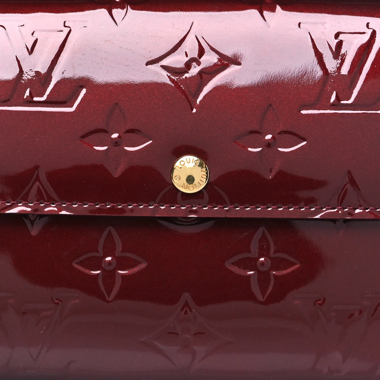 Vernis Sarah Wallet Rouge Fauviste - Image 7