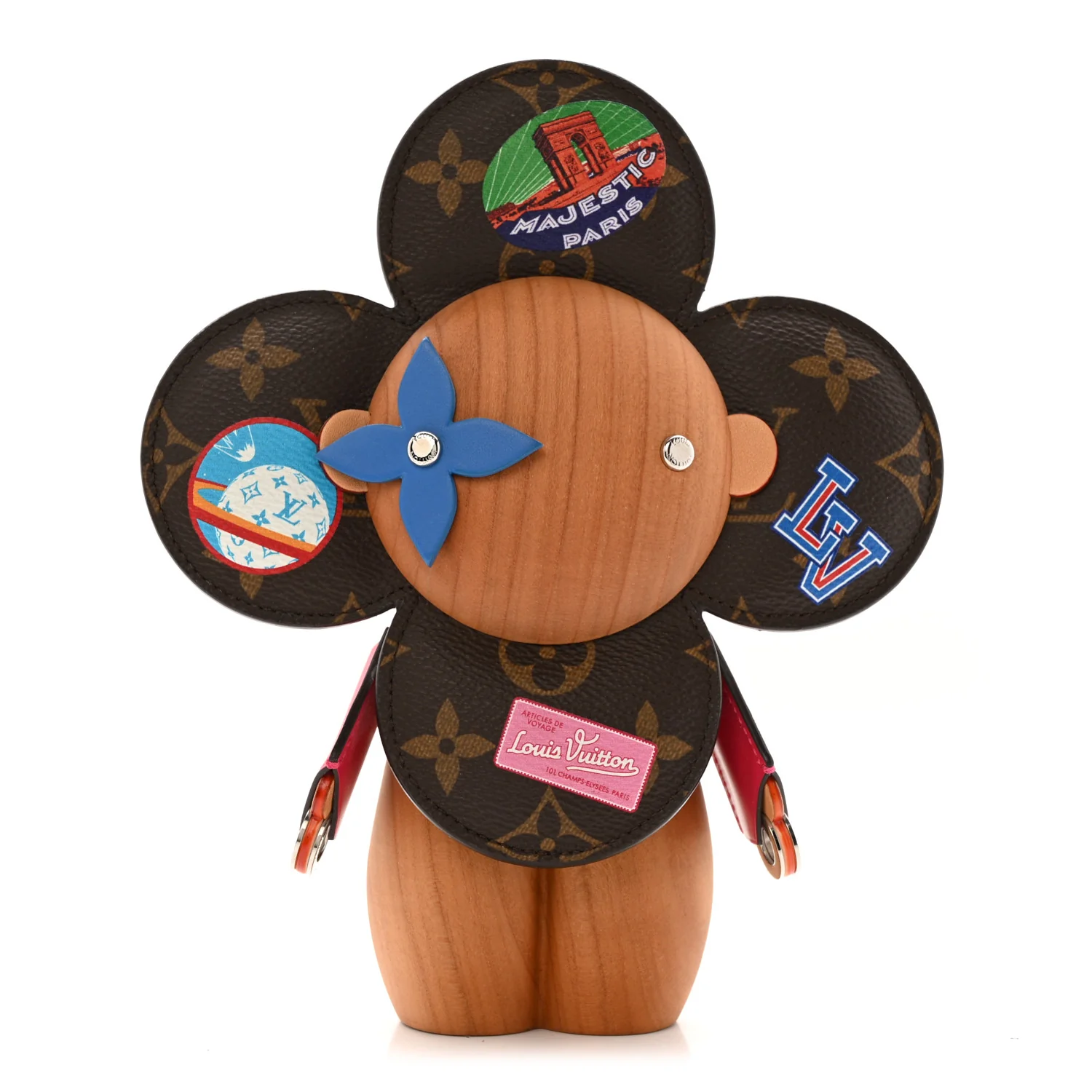 Wood Monogram My LV World Tour Vivienne Doll