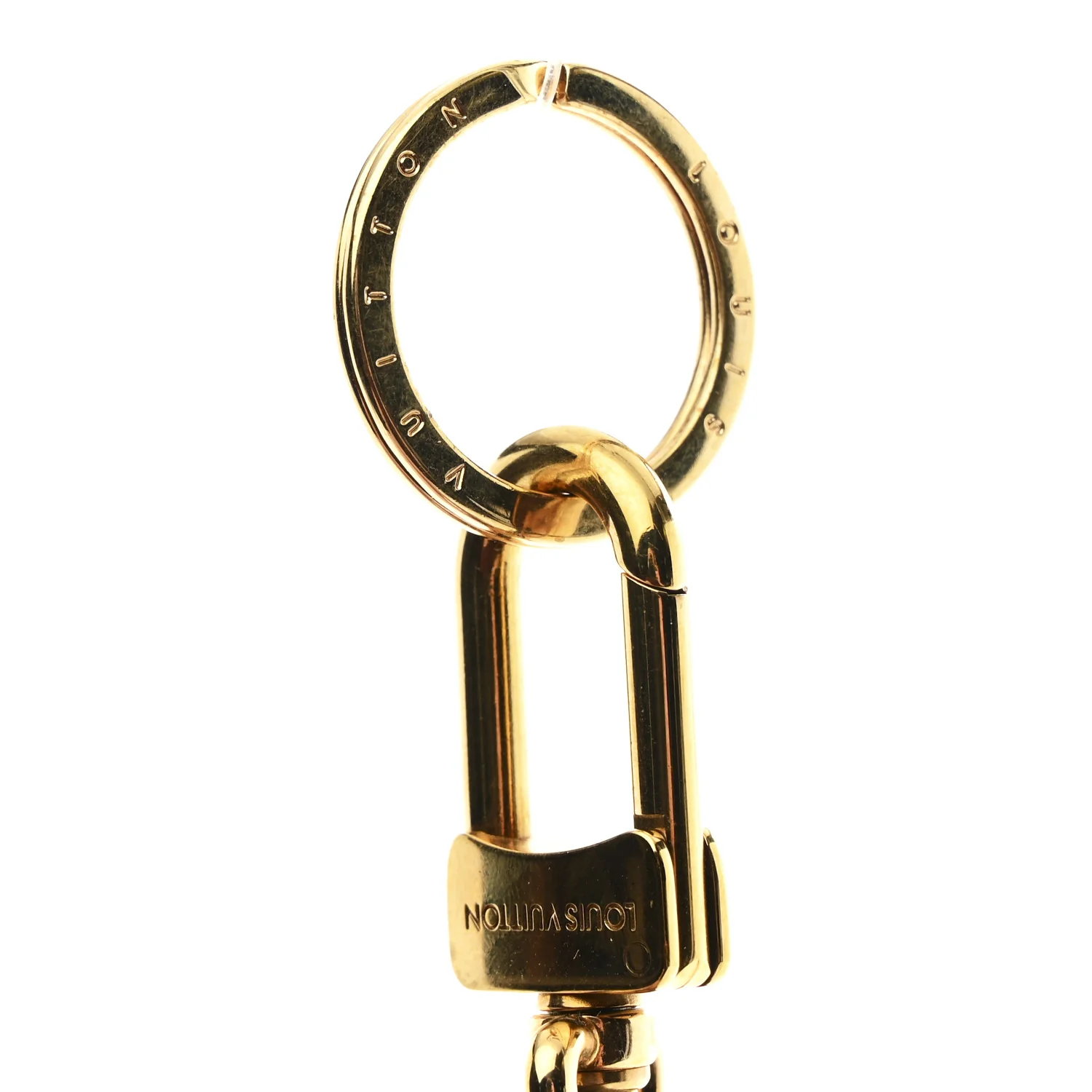 X FORNASETTI Calfskin Architettura Luggage Tag Bag Charm Key Holder Black White - Image 3